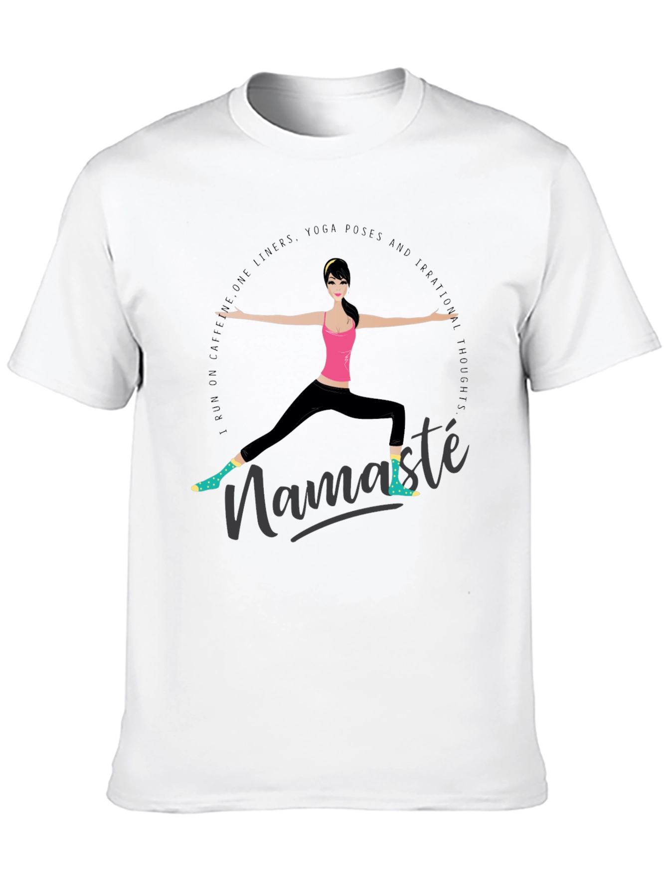 Yoga Lover T-Shirt - Namaste Design