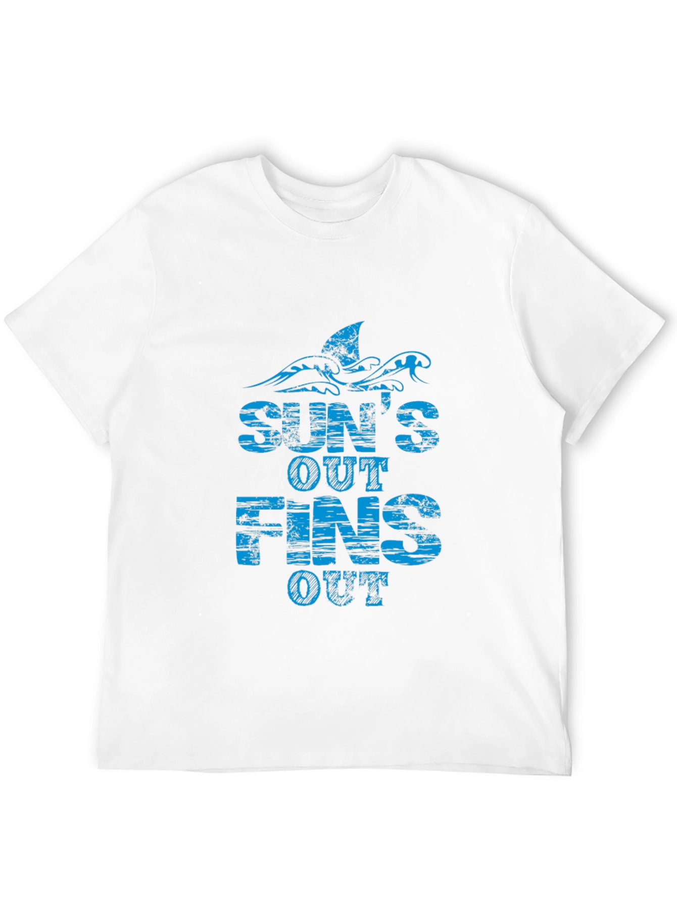 Suns Out Fins Out Graphic T-Shirt