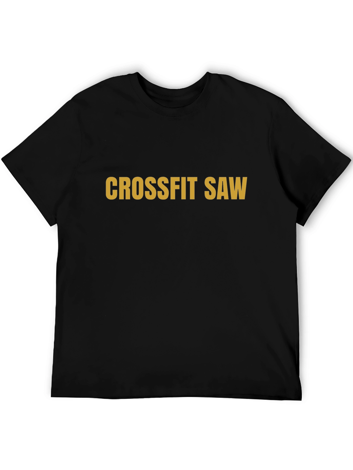 Crossfit Saw Black T-Shirt