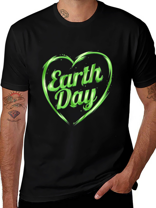 Earth Day Graphic Tee - Black T-Shirt