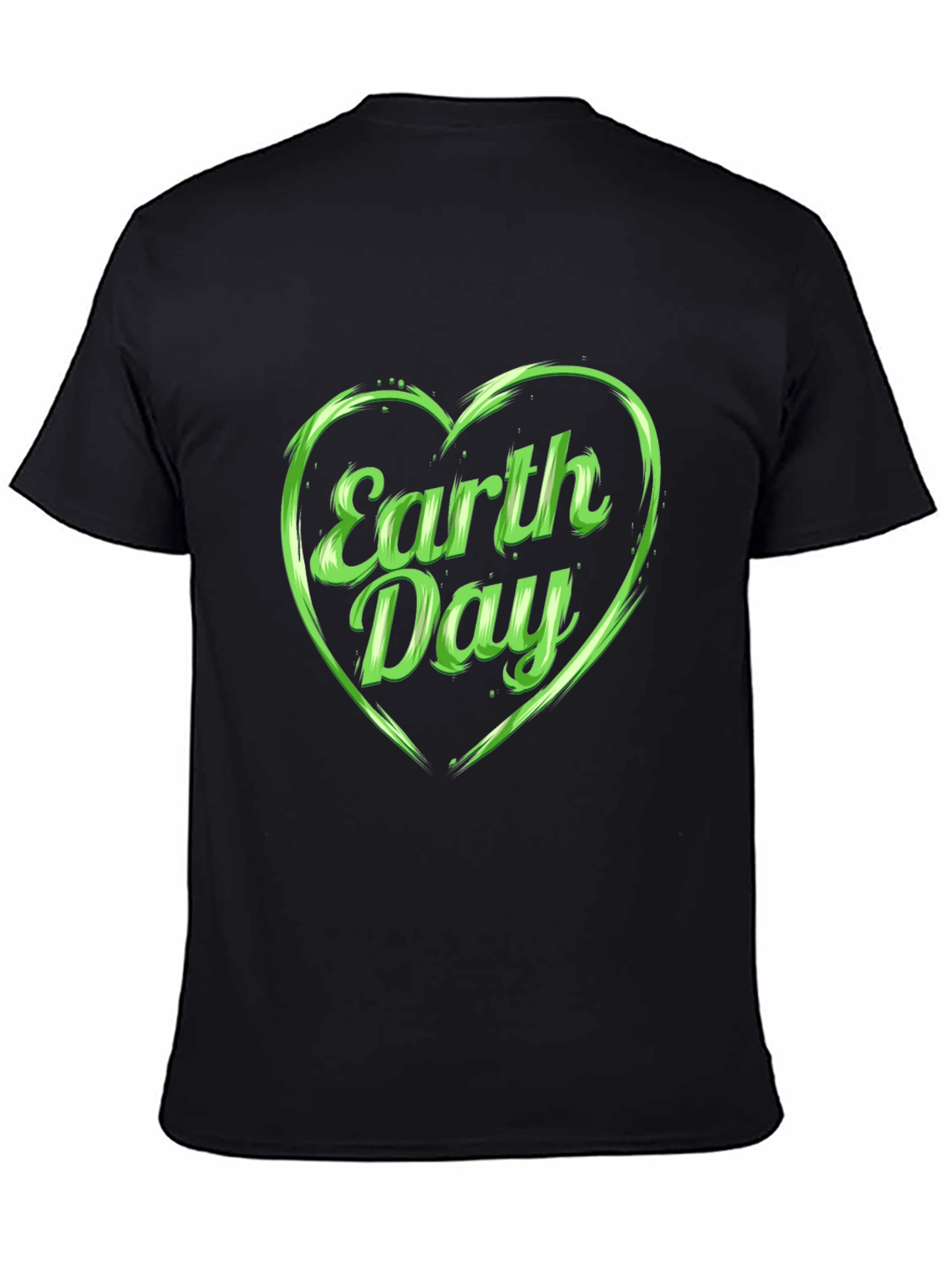 Earth Day Graphic Tee - Black T-Shirt