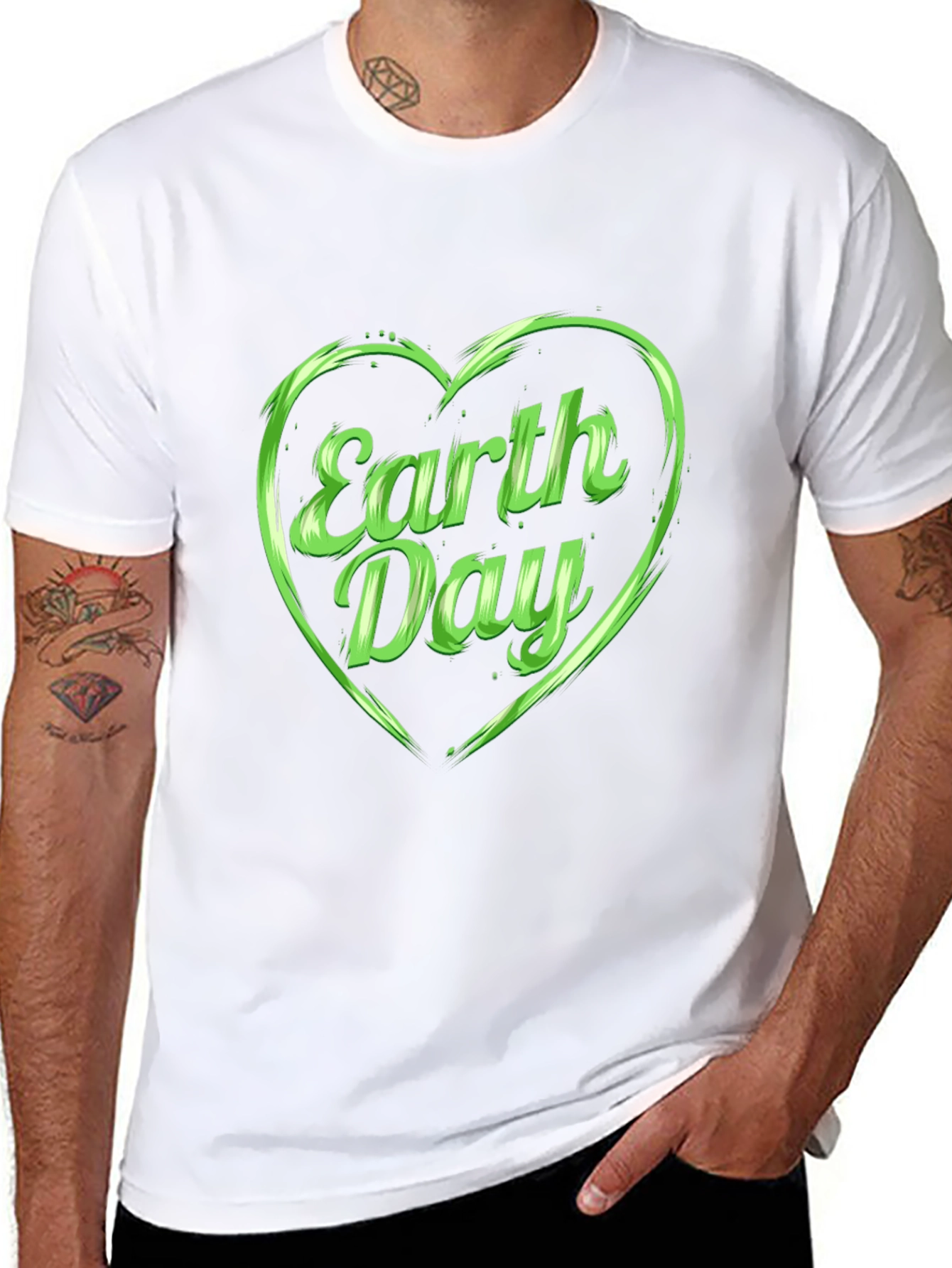 Earth Day Graphic Tee - Black T-Shirt