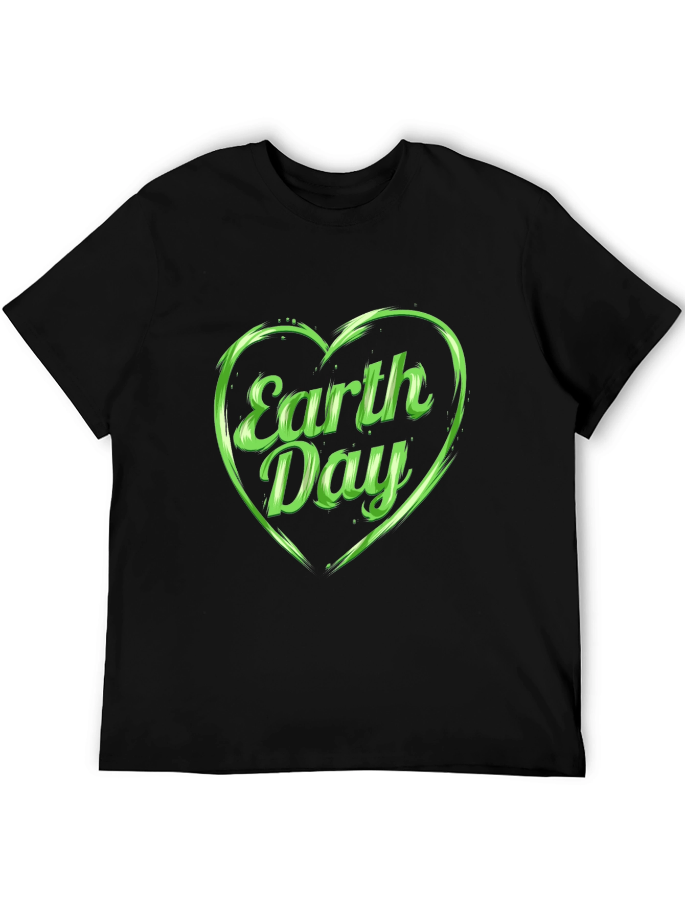 Earth Day Graphic Tee - Black T-Shirt