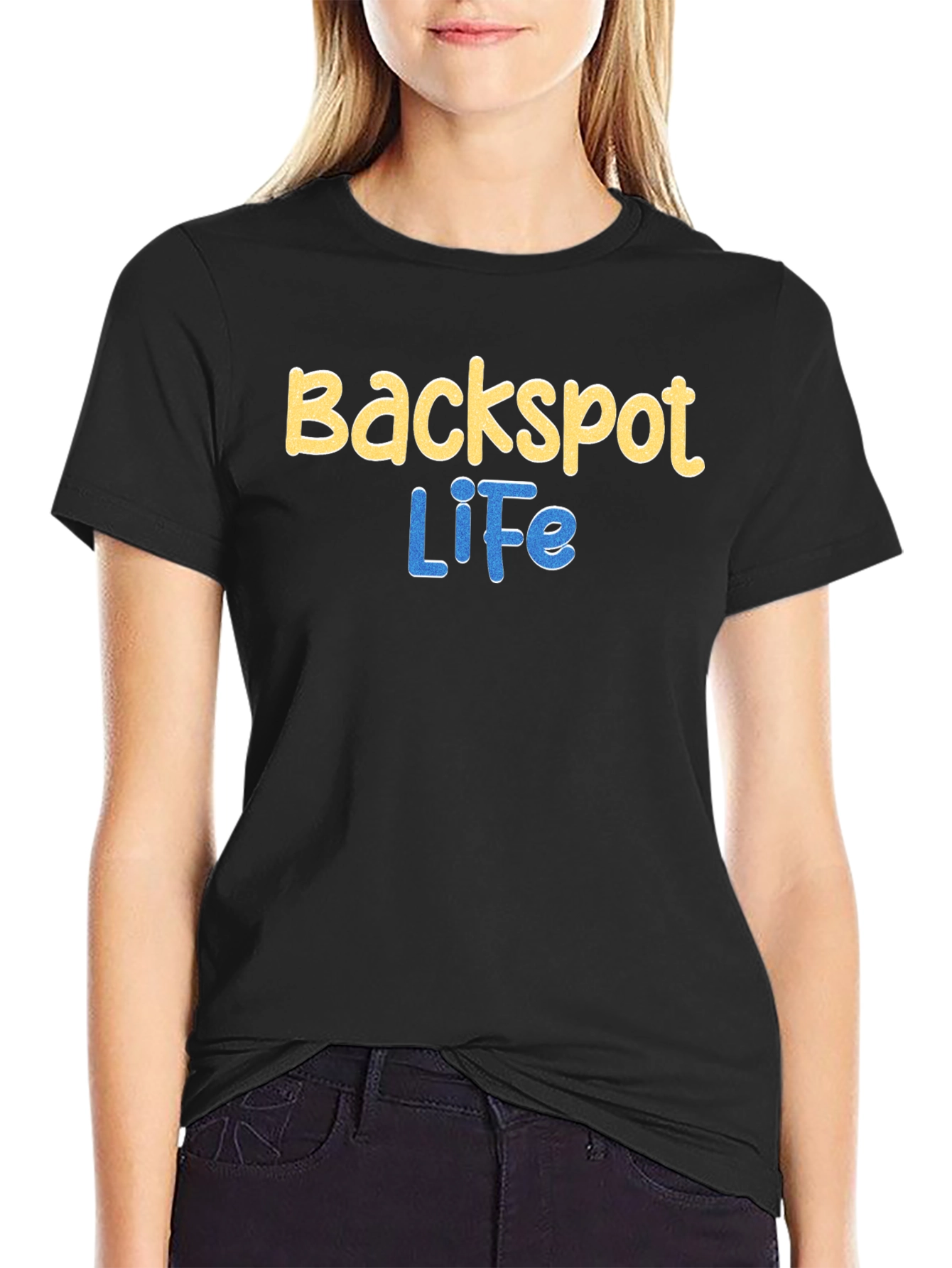 Backspot Life Graphic T-Shirt - Cool Casual Wear