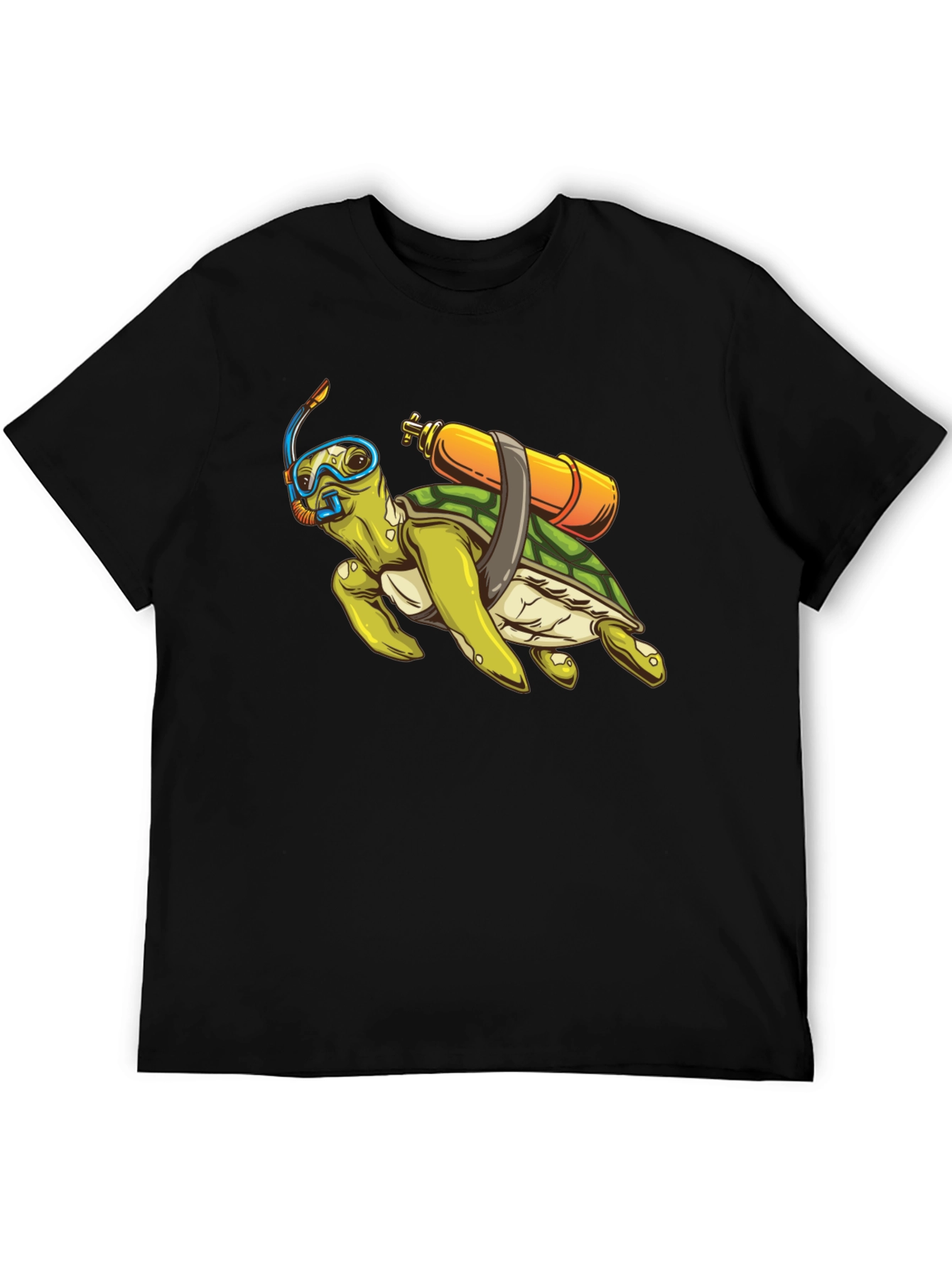 Diving Turtle Graphic Tee