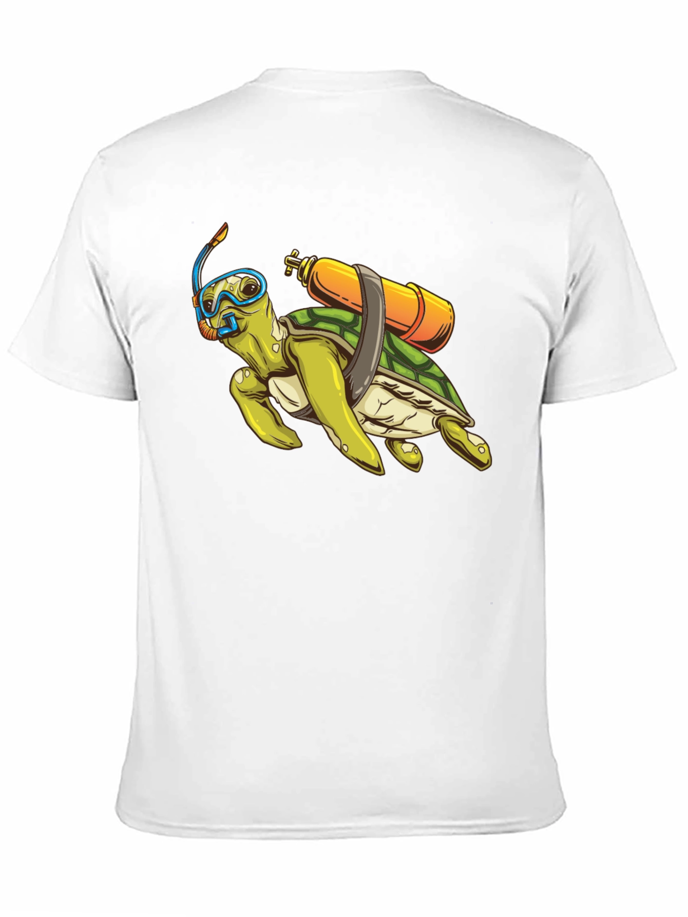 Diving Turtle Graphic Tee