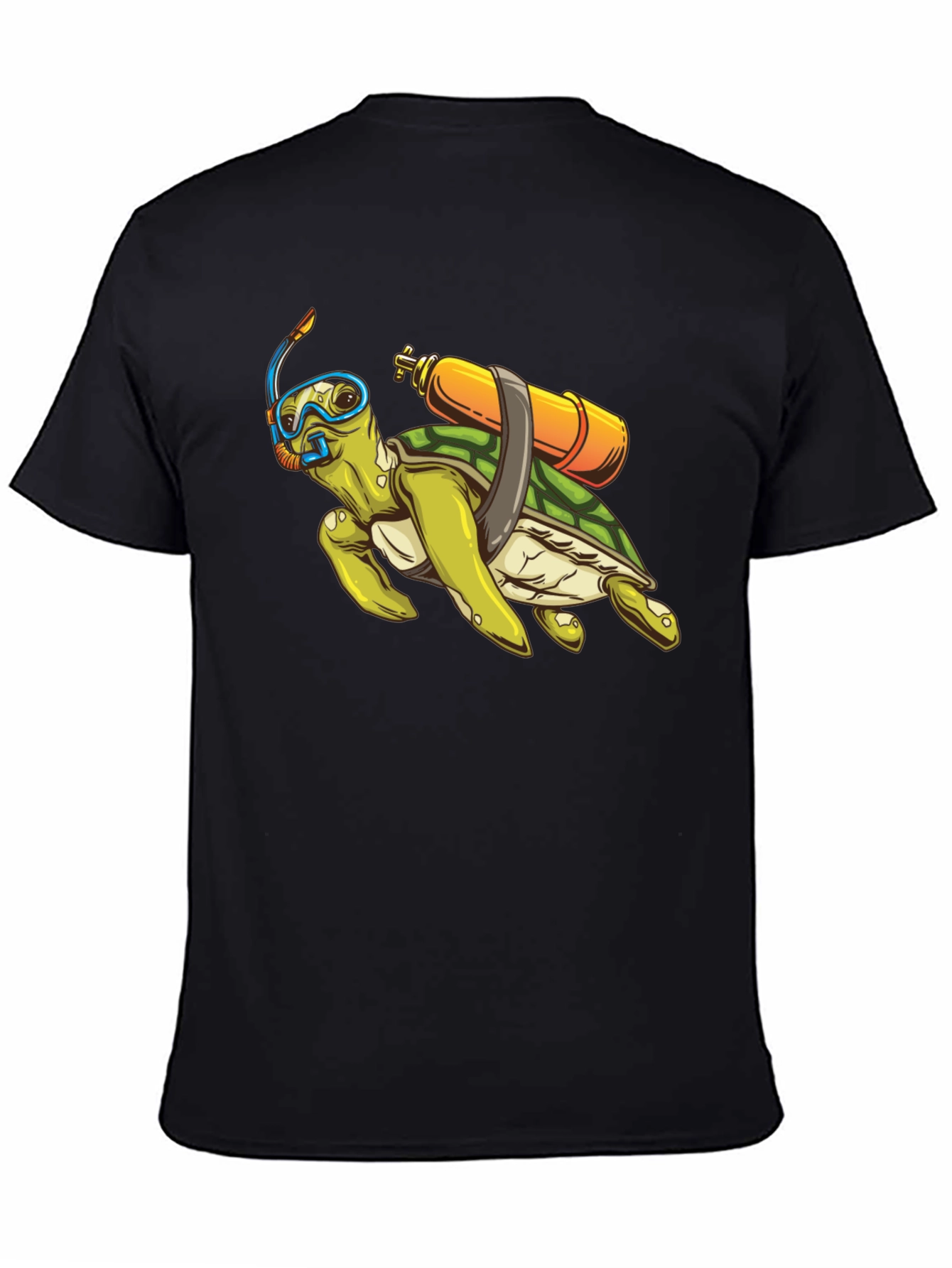 Diving Turtle Graphic Tee