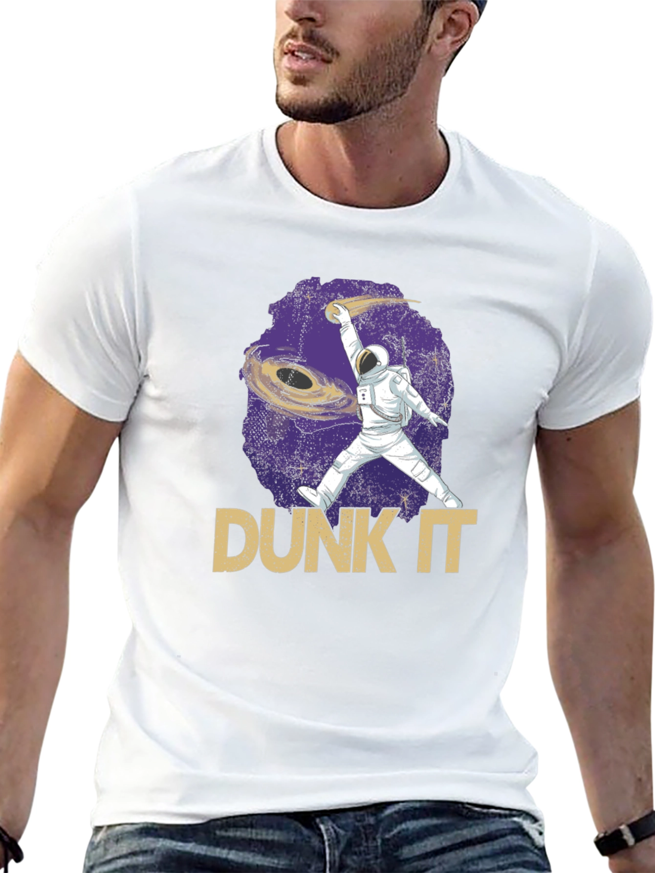 Astronaut Dunk It Graphic T-Shirt