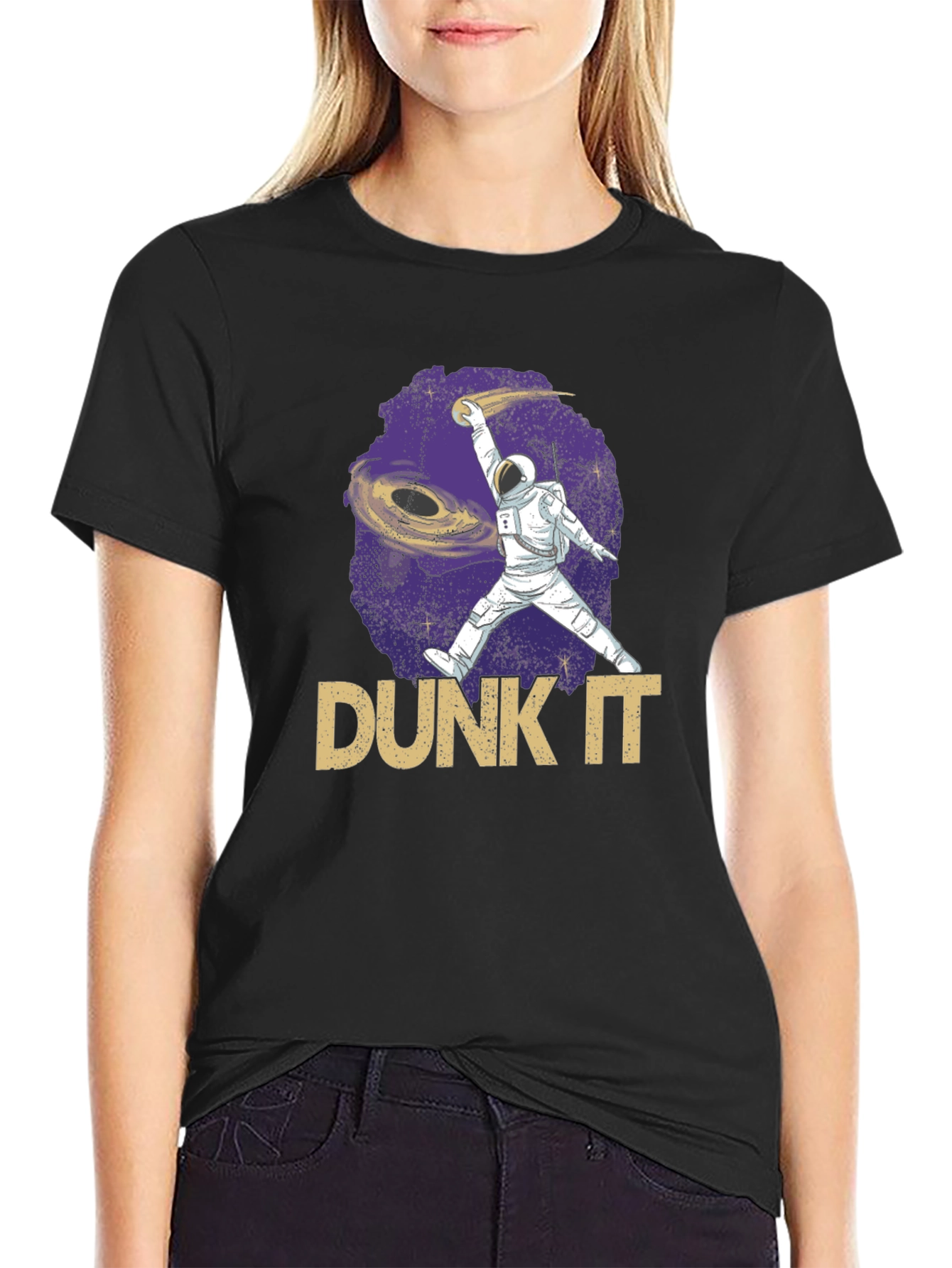 Astronaut Dunk It Graphic T-Shirt