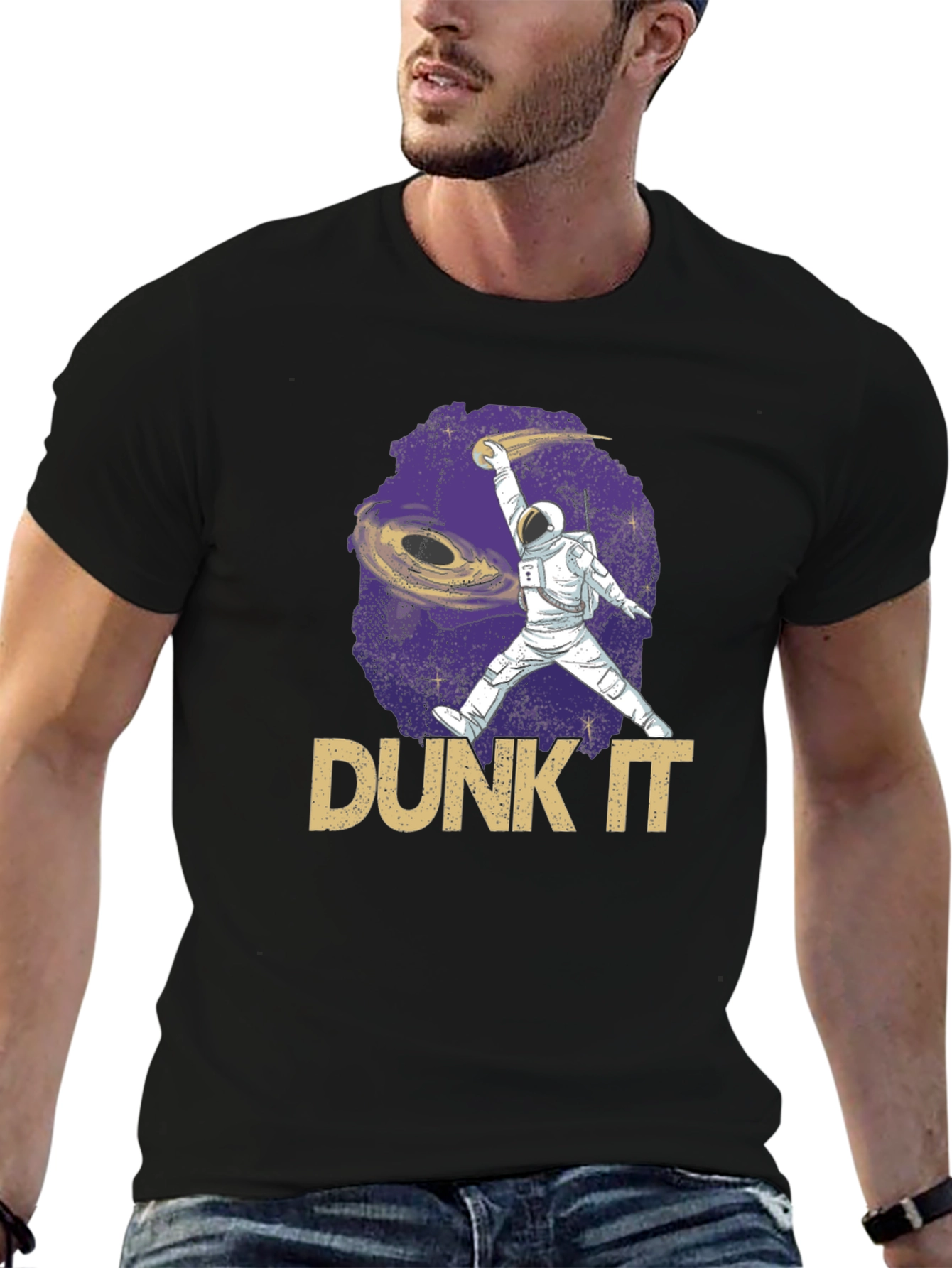 Astronaut Dunk It Graphic T-Shirt