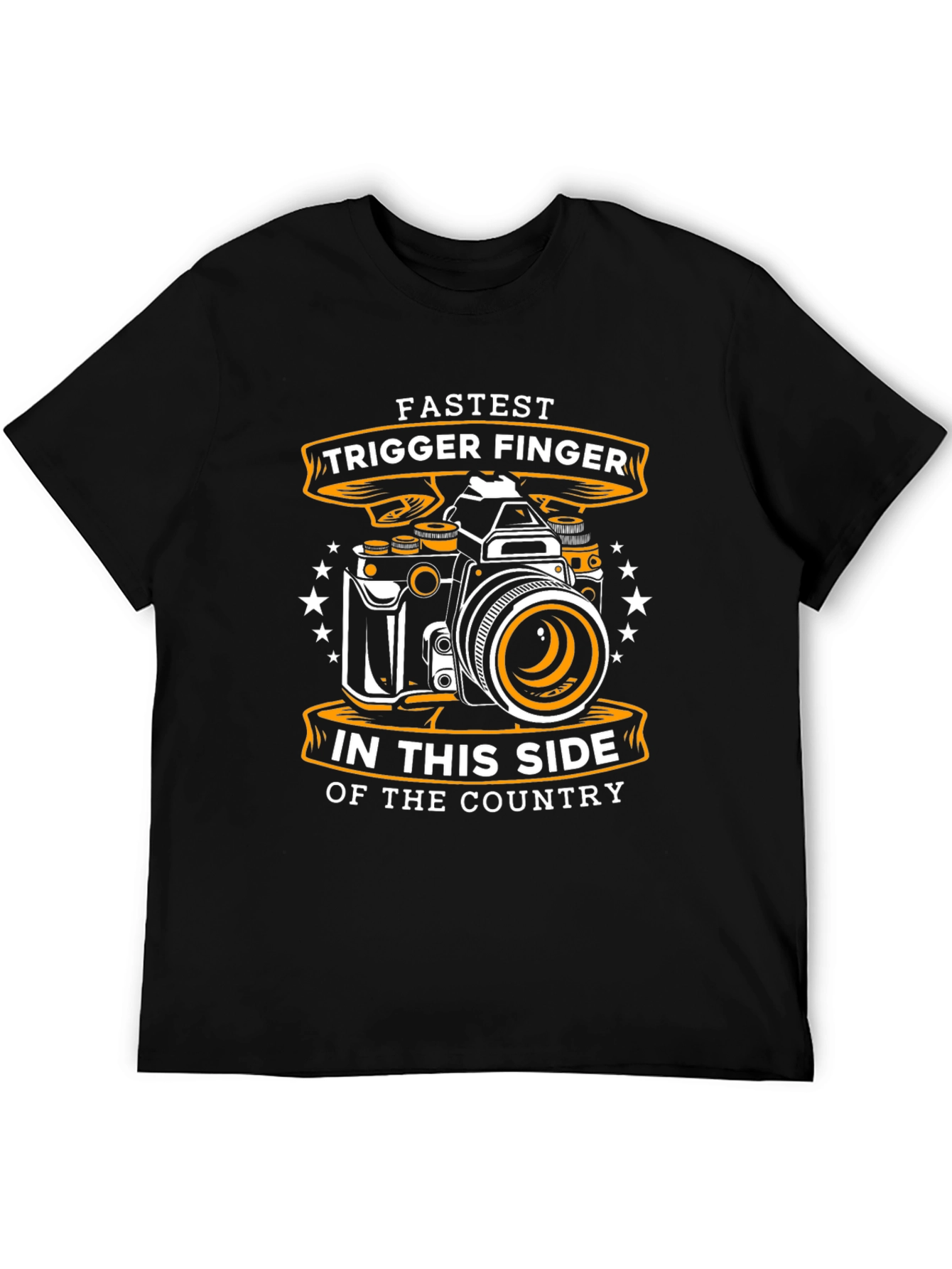 Fastest Trigger Finger Camera Graphic T-Shirt