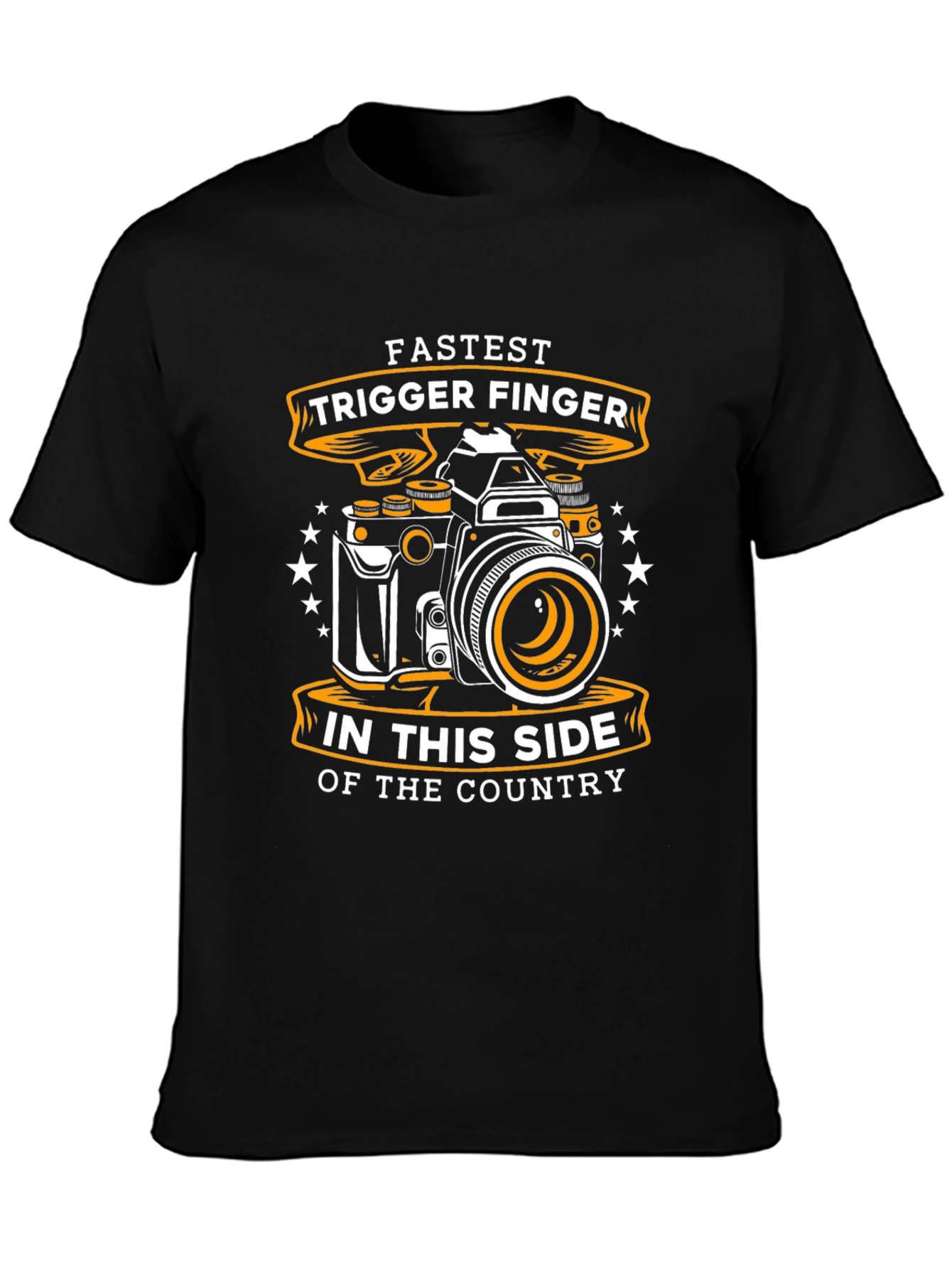 Fastest Trigger Finger Camera Graphic T-Shirt