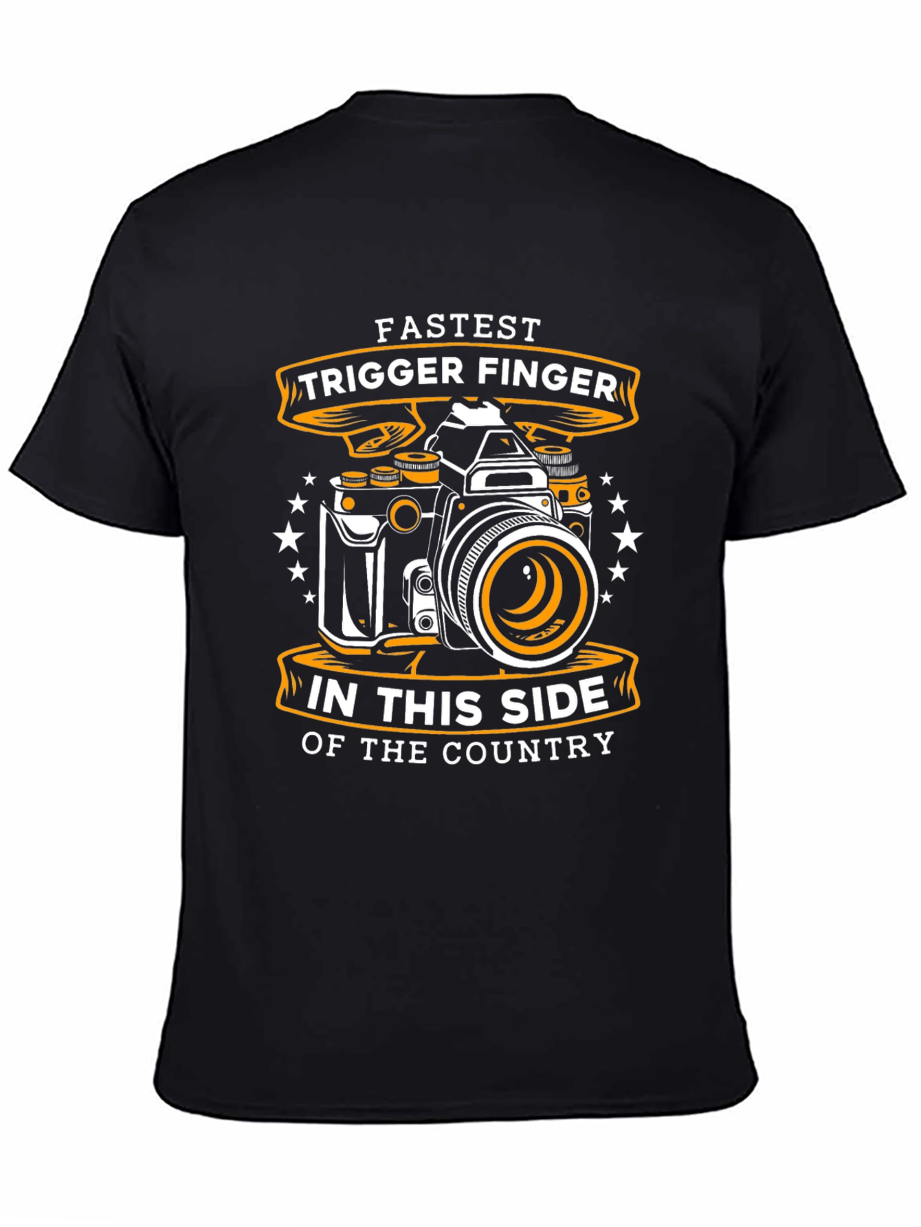 Fastest Trigger Finger Camera Graphic T-Shirt