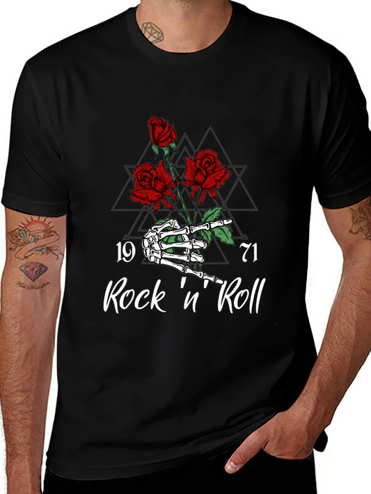 Rock n Roll 1971 Rose T-Shirt