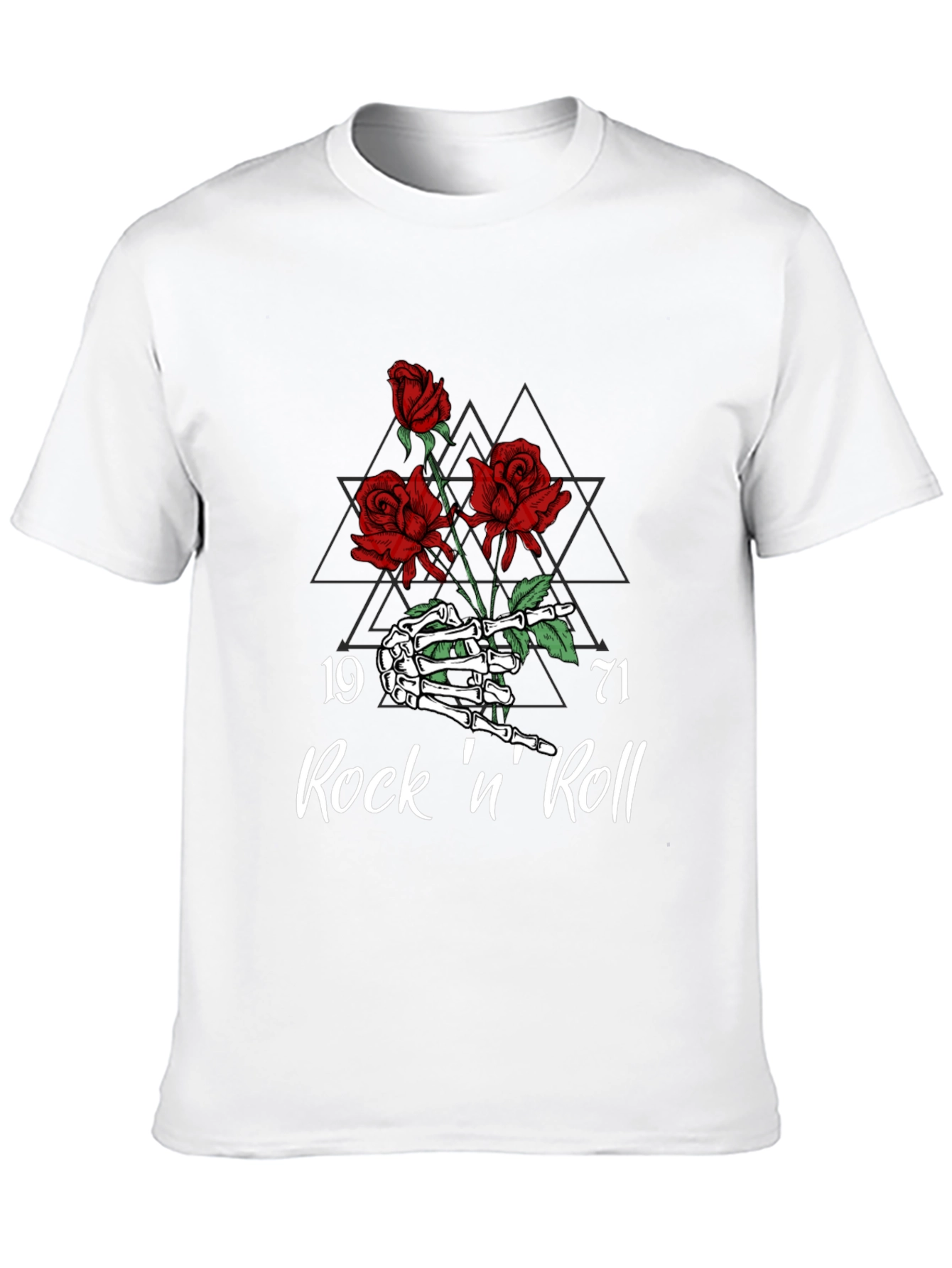 Rock n Roll 1971 Rose T-Shirt