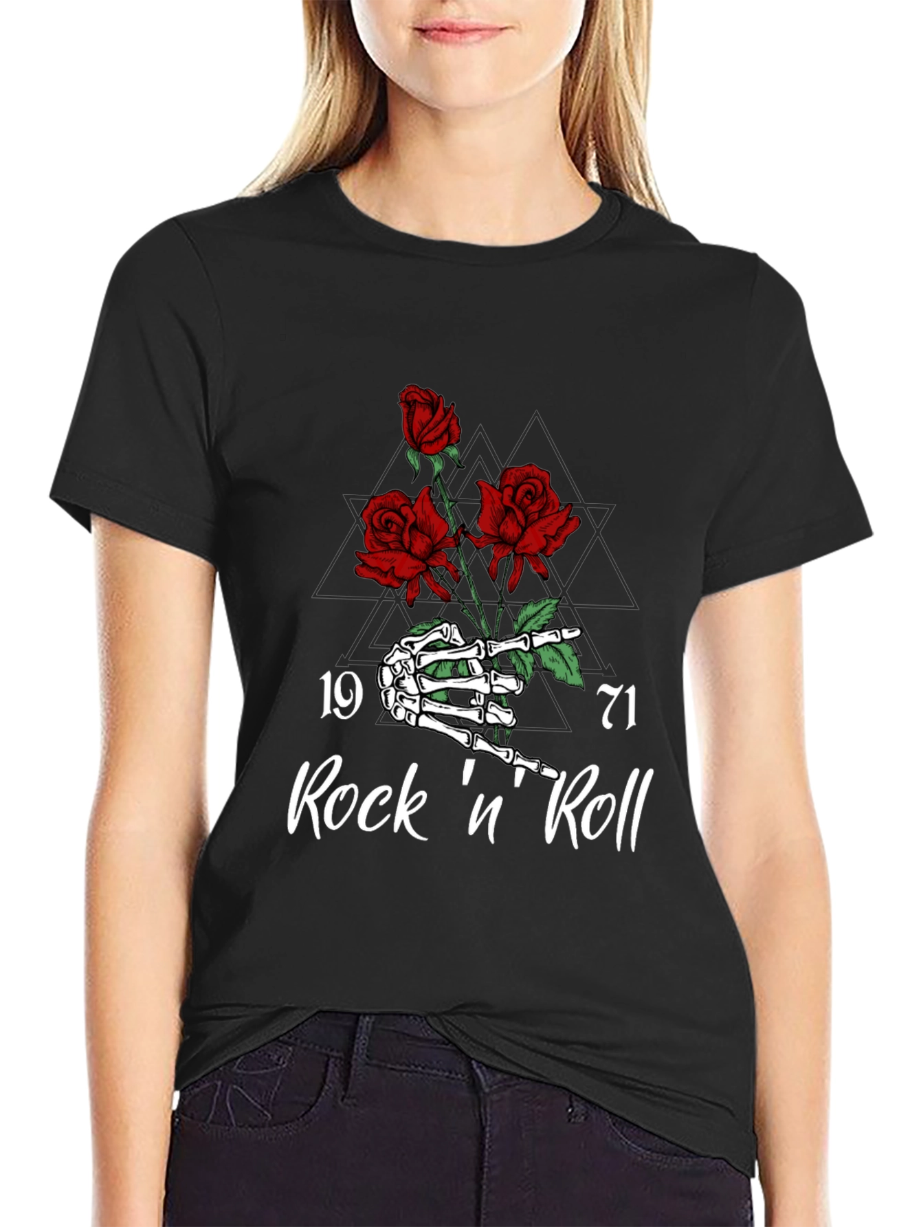 Rock n Roll 1971 Rose T-Shirt