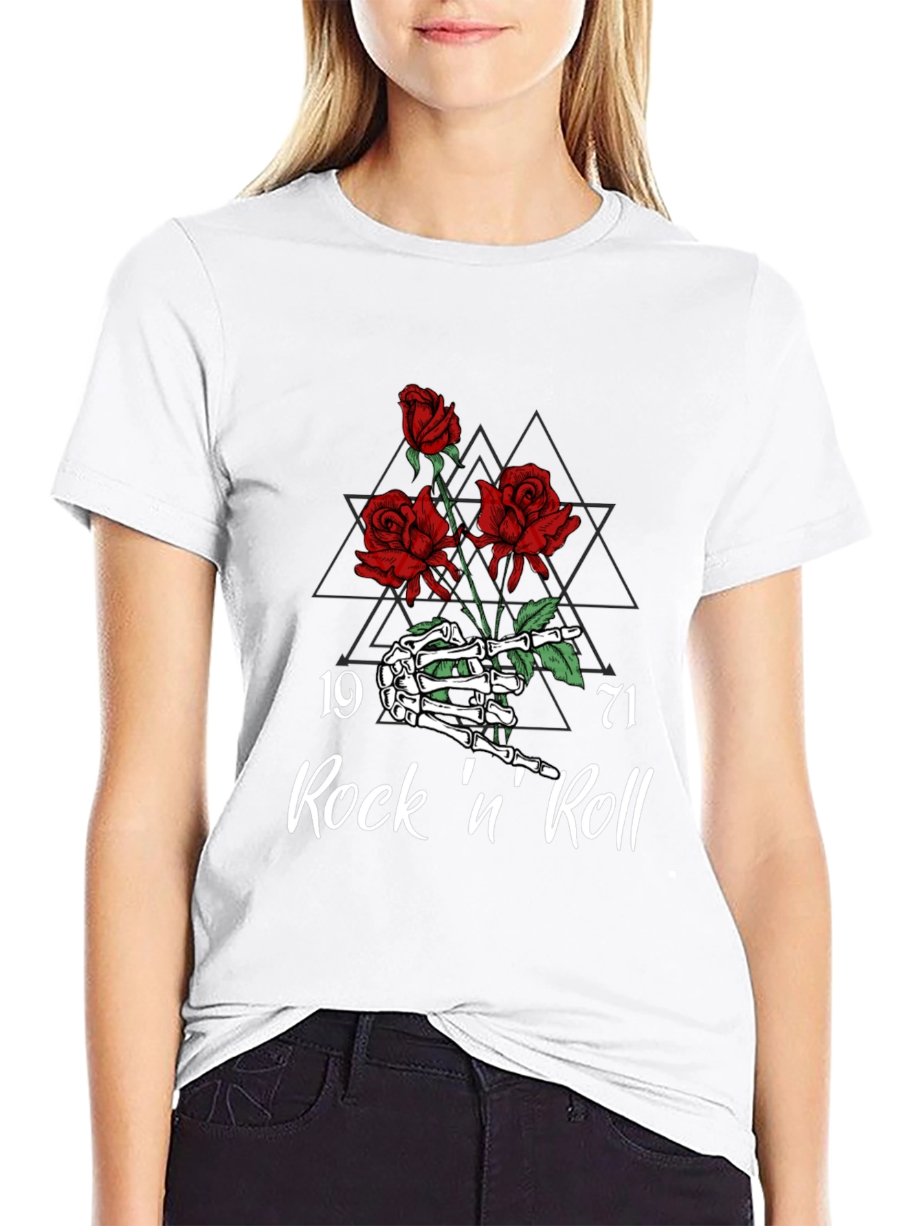 Rock n Roll 1971 Rose T-Shirt