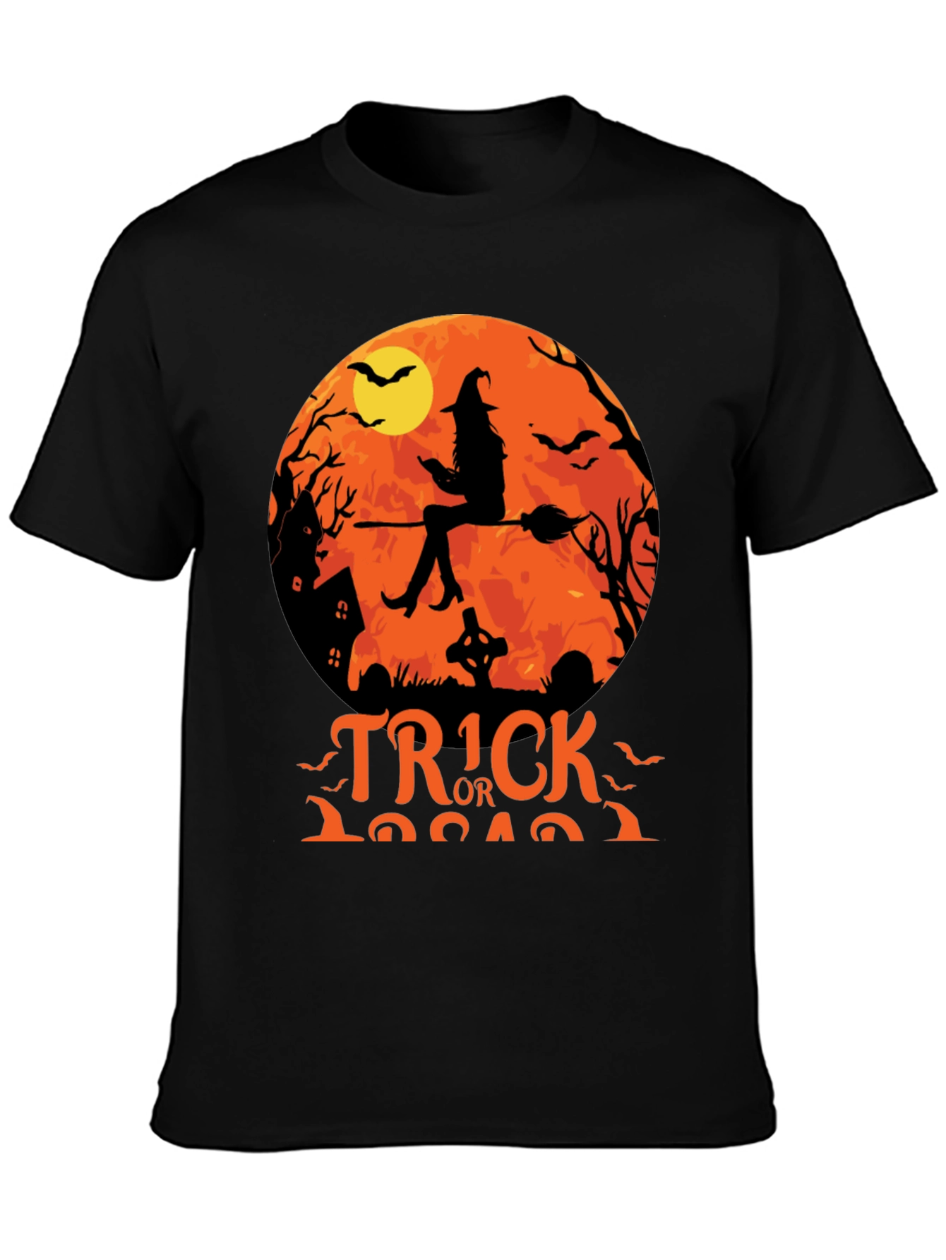 Halloween Witch T-Shirt: Trick or Treat Tee