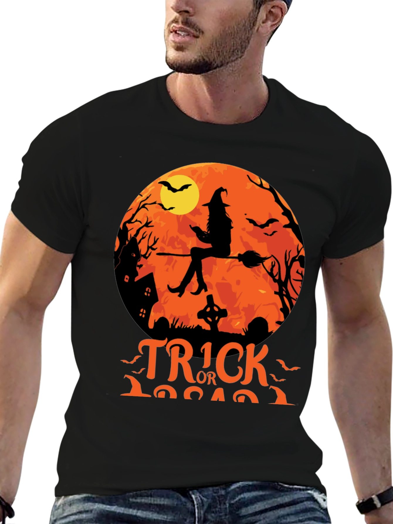 Halloween Witch T-Shirt: Trick or Treat Tee
