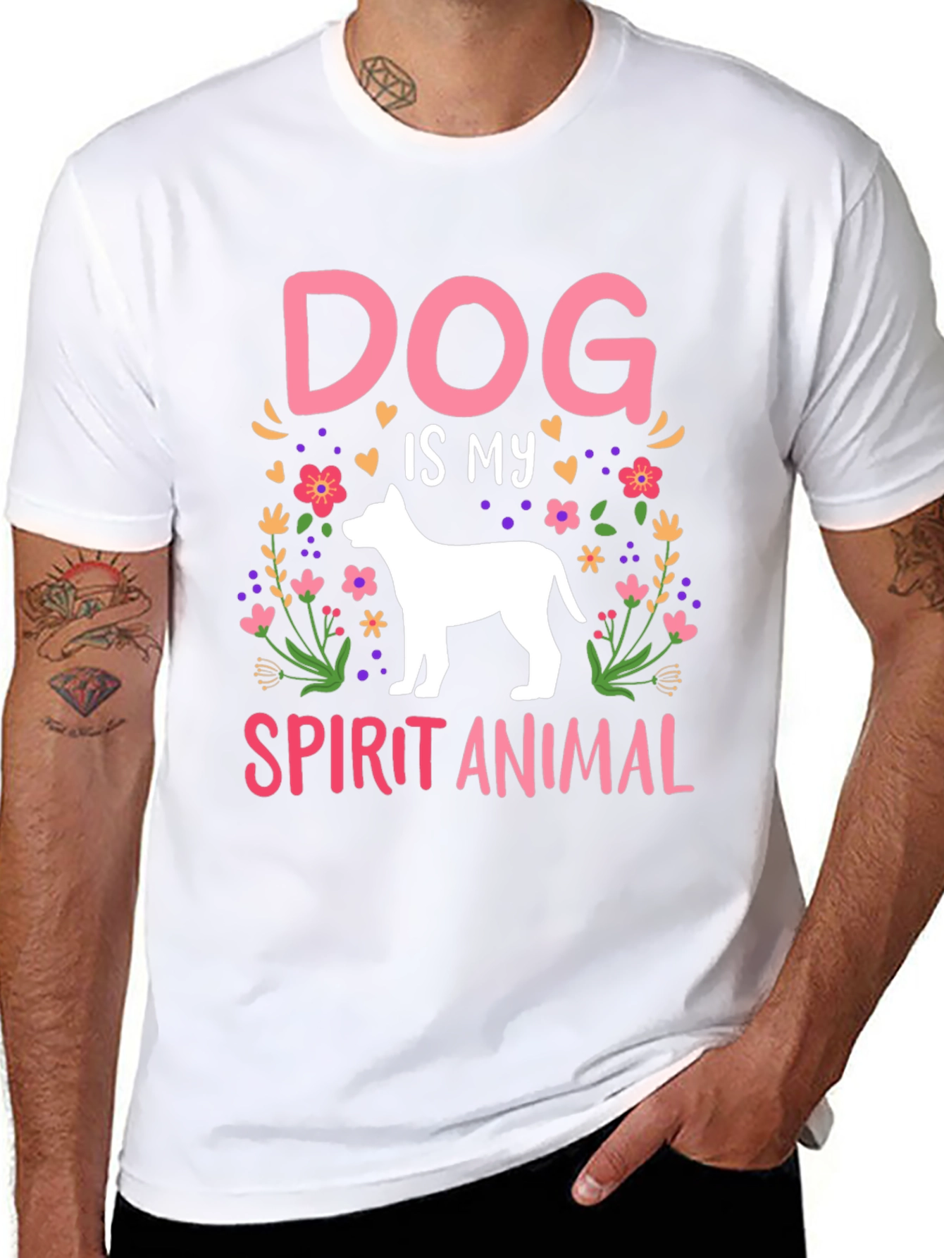 Dog is My Spirit Animal Graphic Tee