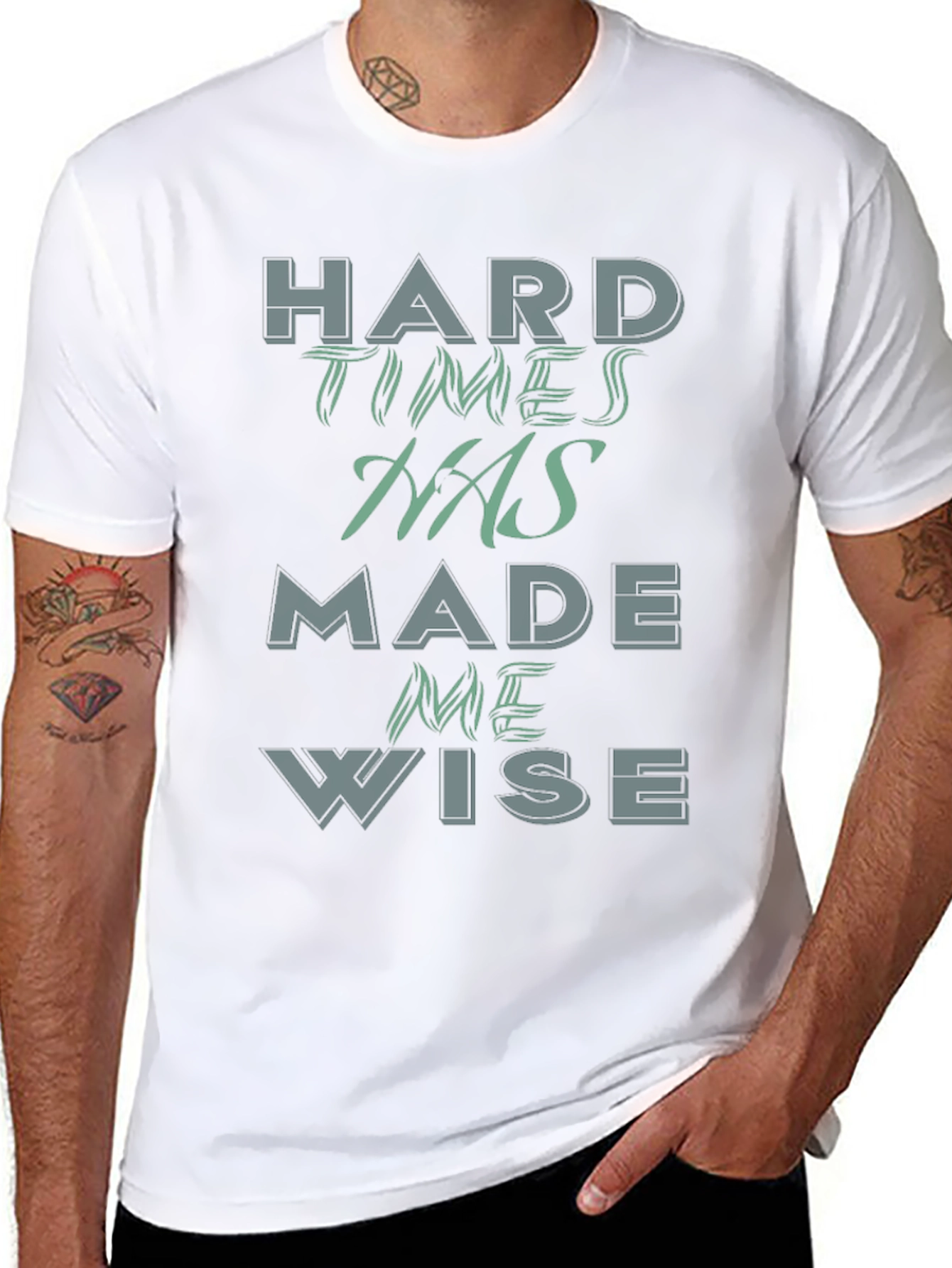 Hard Times Made Me Wise Graphic Tee