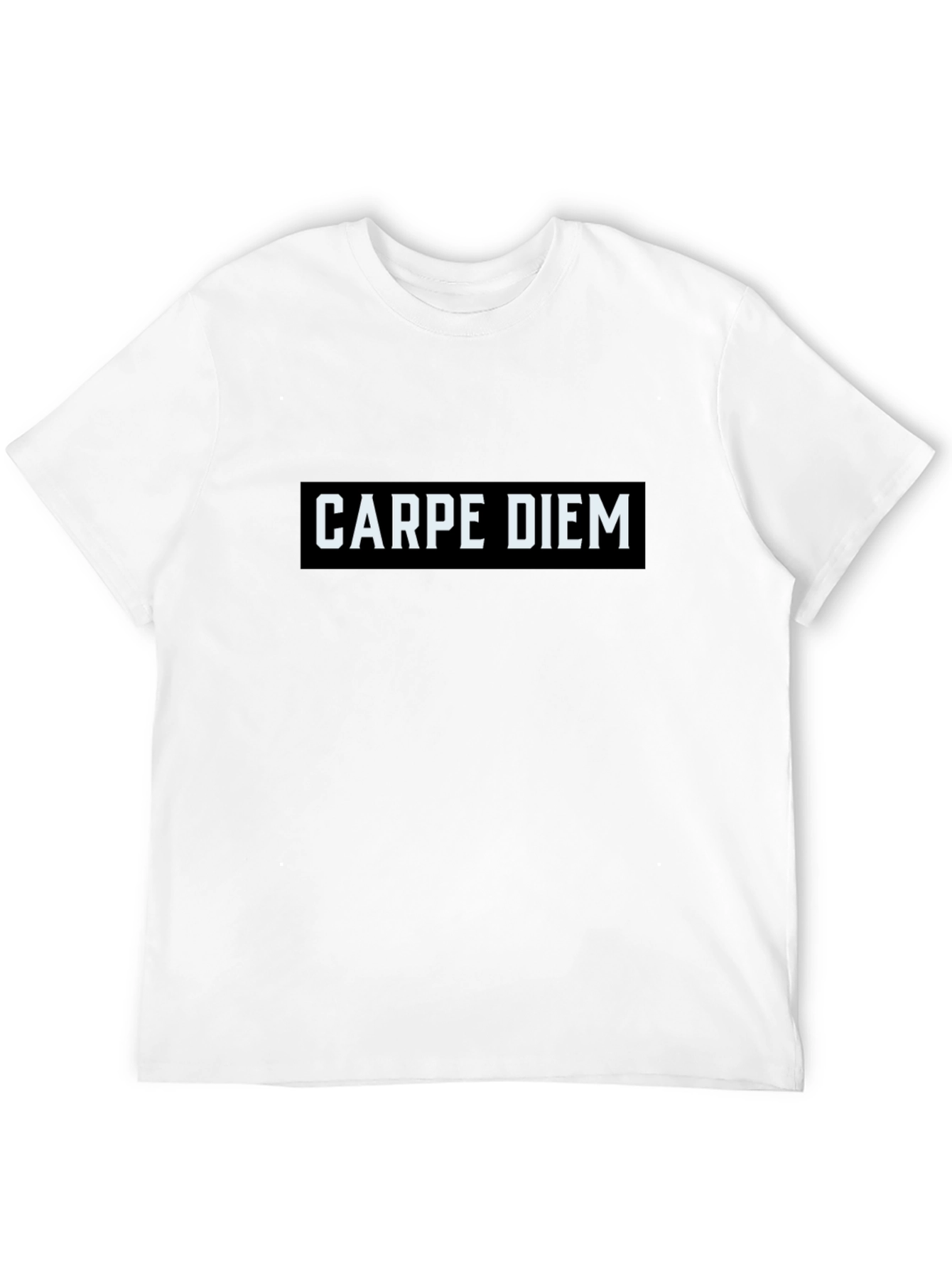 Carpe Diem Black T-Shirt - Seize the Day!