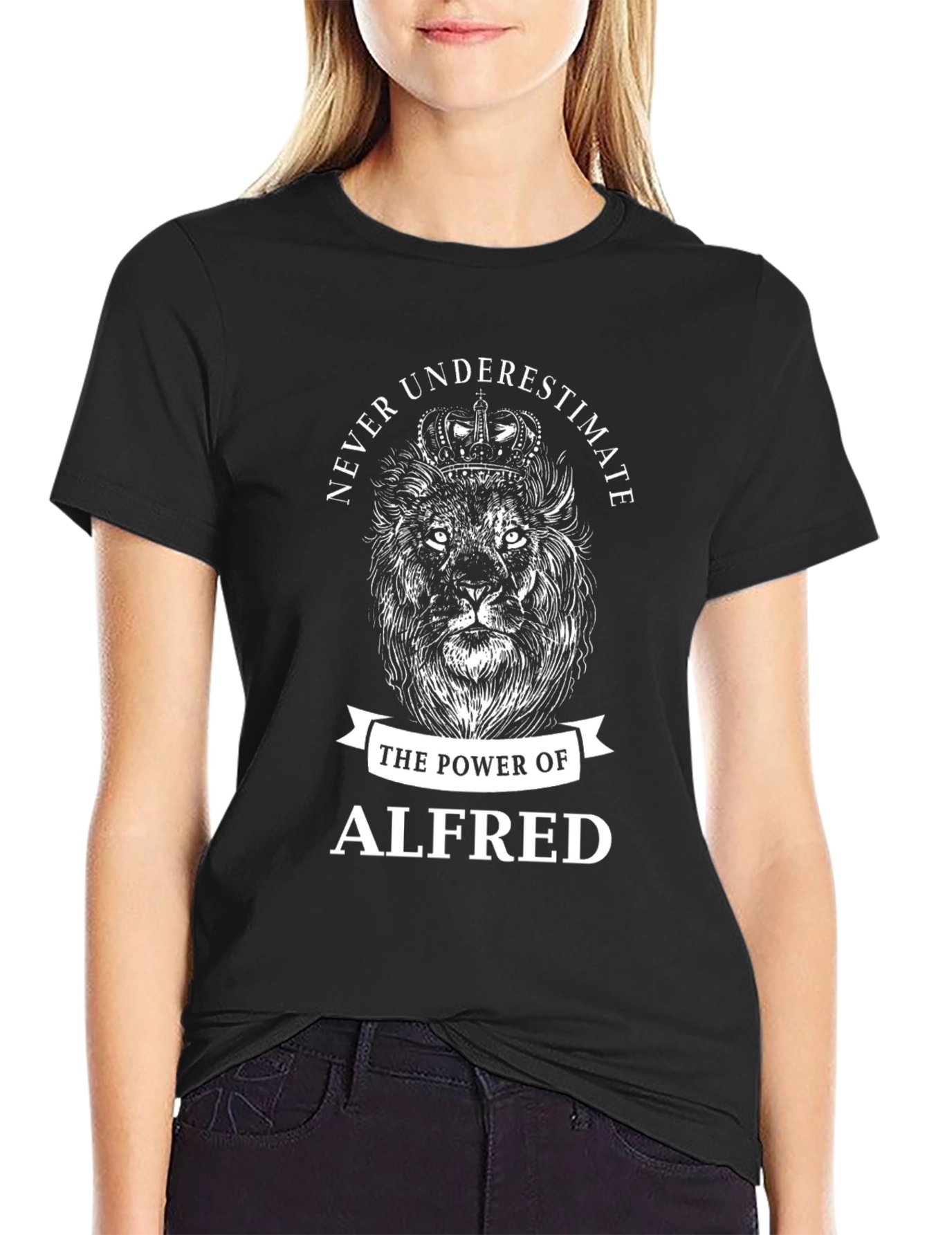Alfred Lion Graphic Tee - Power & Style