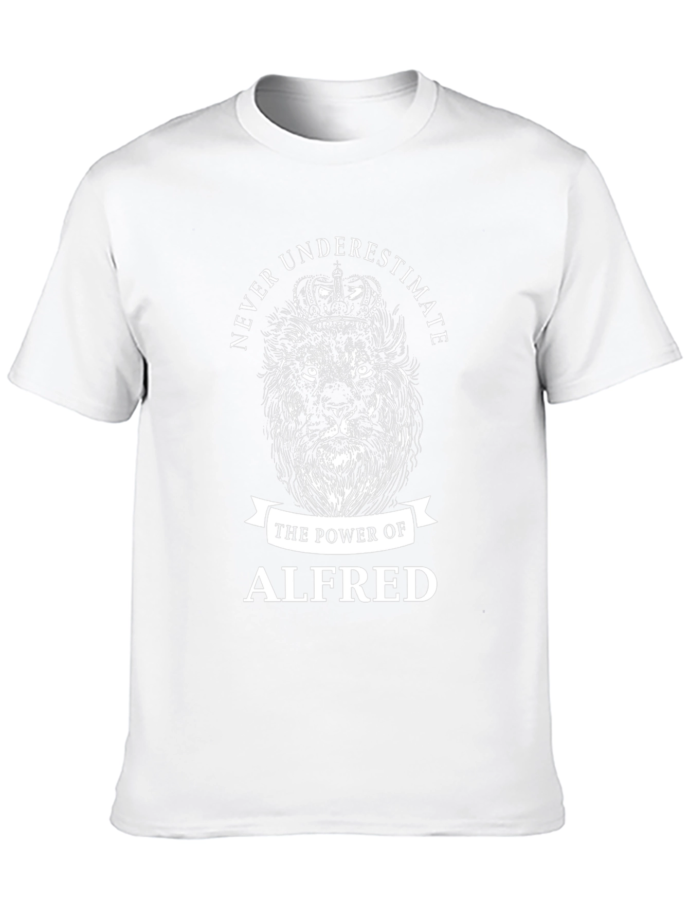 Alfred Lion Graphic Tee - Power & Style