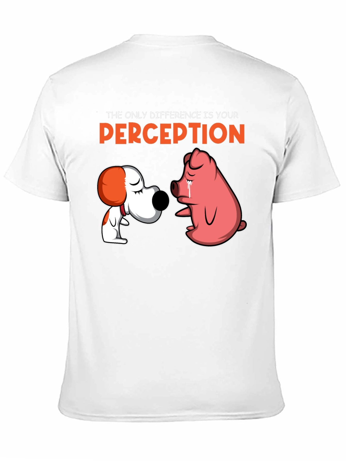 Perception Graphic Tee - Dog and Pig