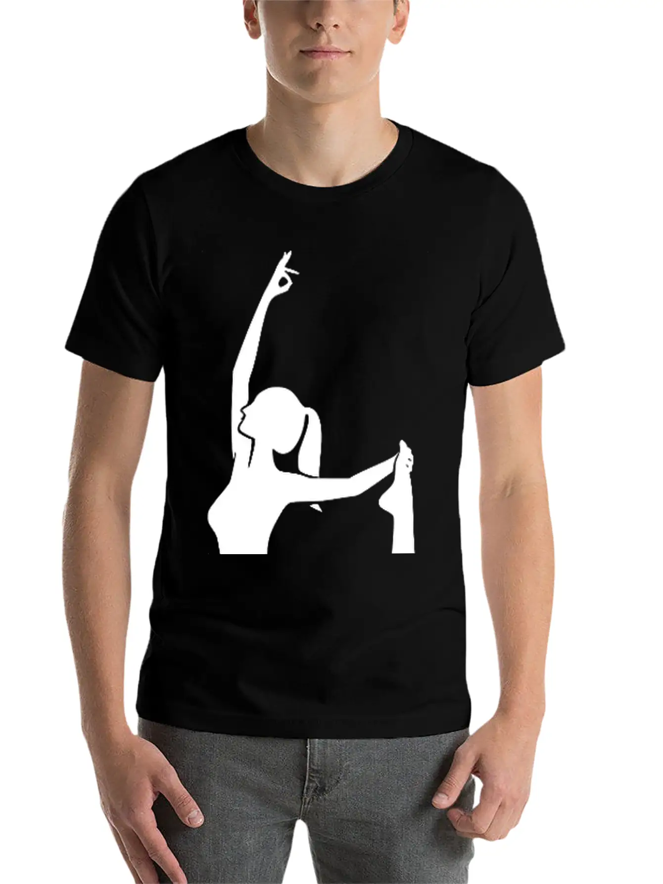 Yoga Body Control With Yoga Flow Grace Unisex Casual T-Shirt – Clean Design For Daily Comfort