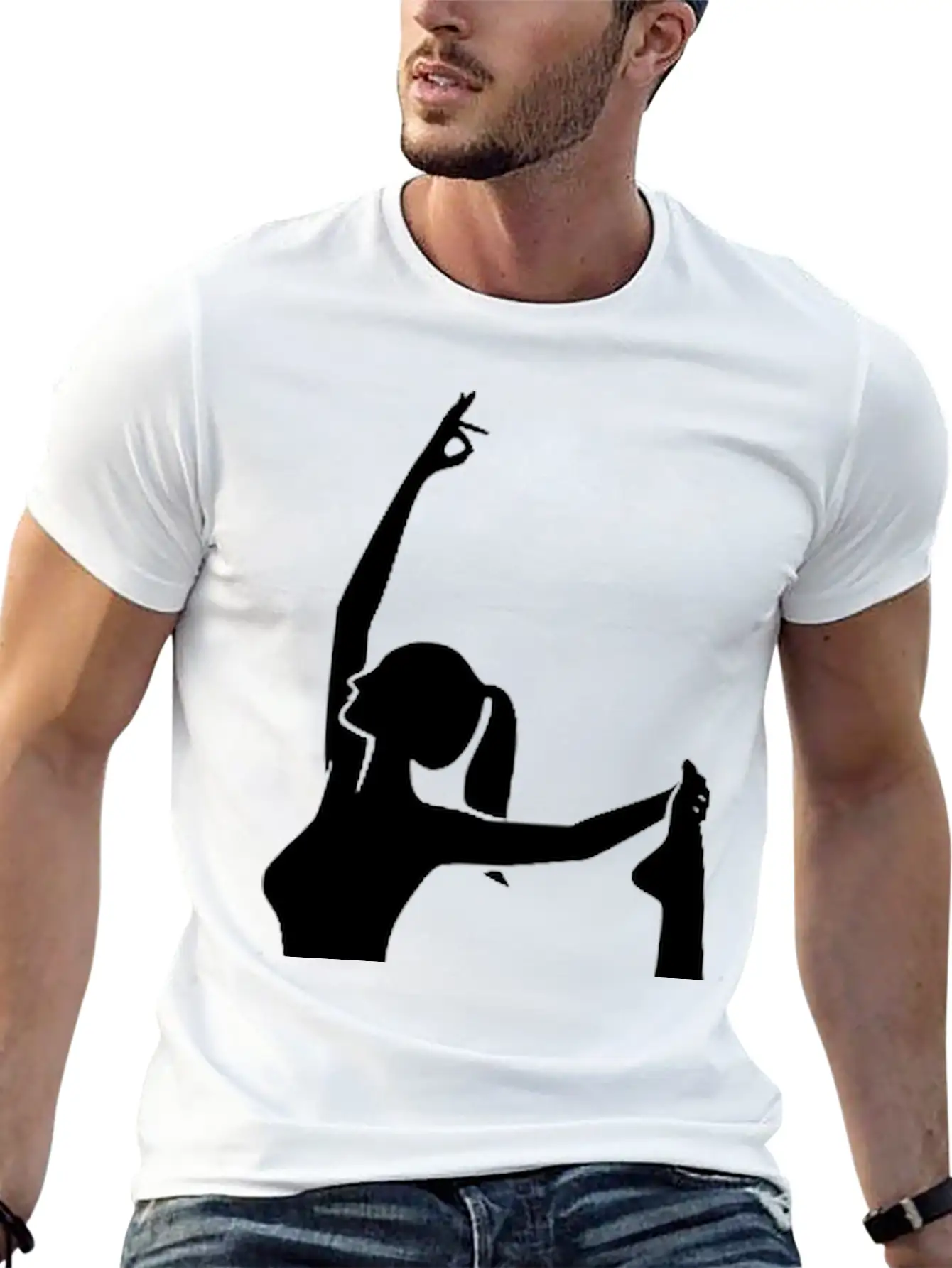 Yoga Body Control With Yoga Flow Grace Unisex Casual T-Shirt – Clean Design For Daily Comfort