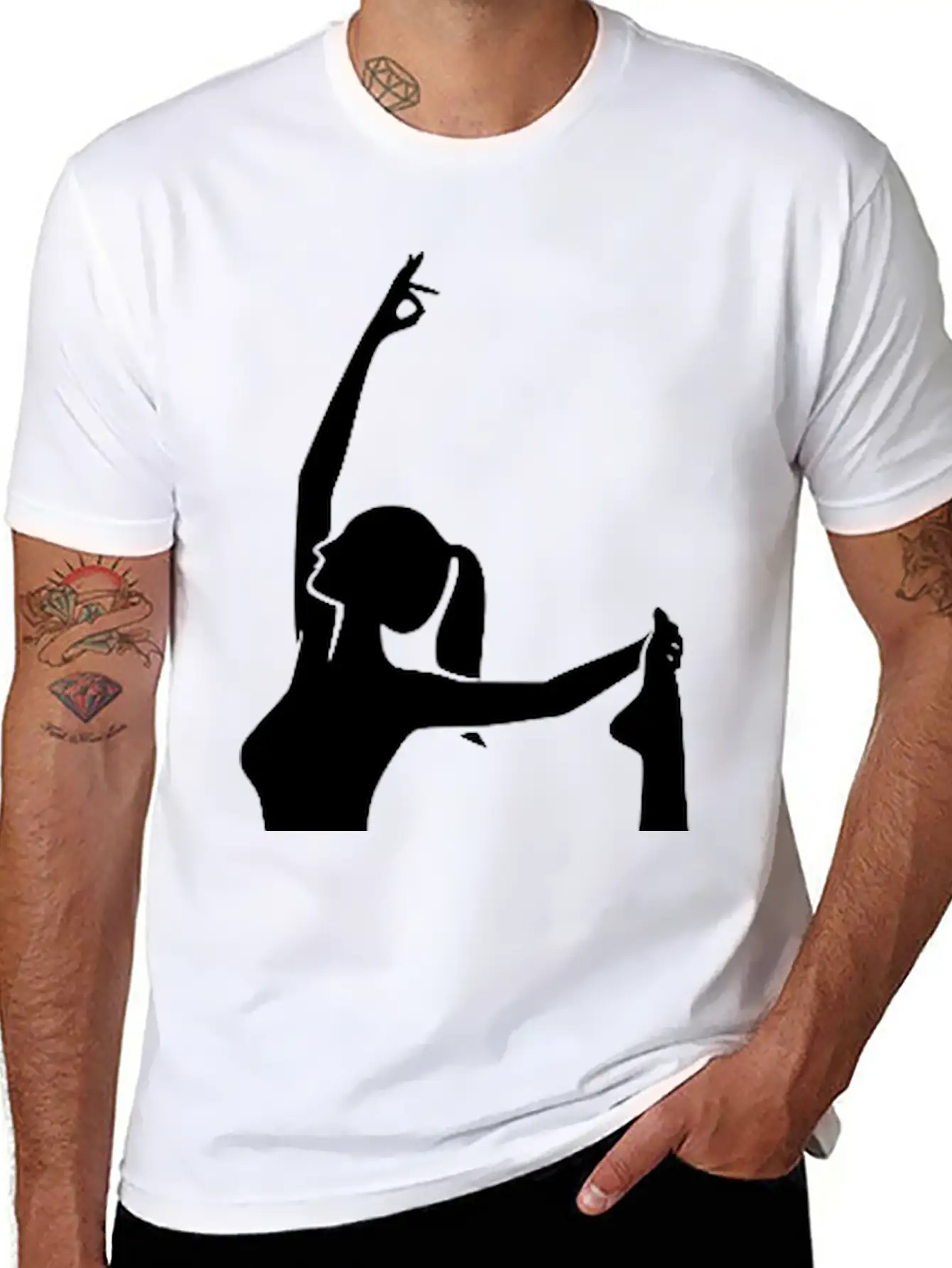 Yoga Body Control With Yoga Flow Grace Unisex Casual T-Shirt – Clean Design For Daily Comfort