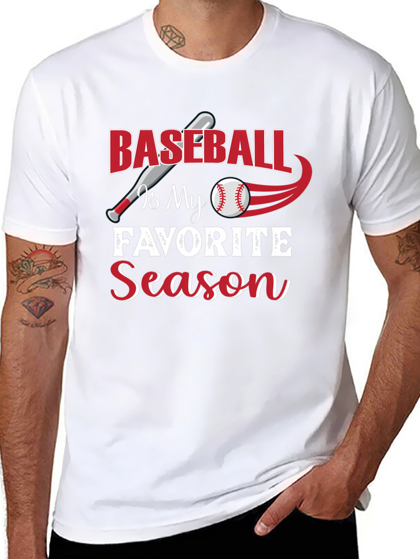 Baseball Is My Favorite Season T-Shirt