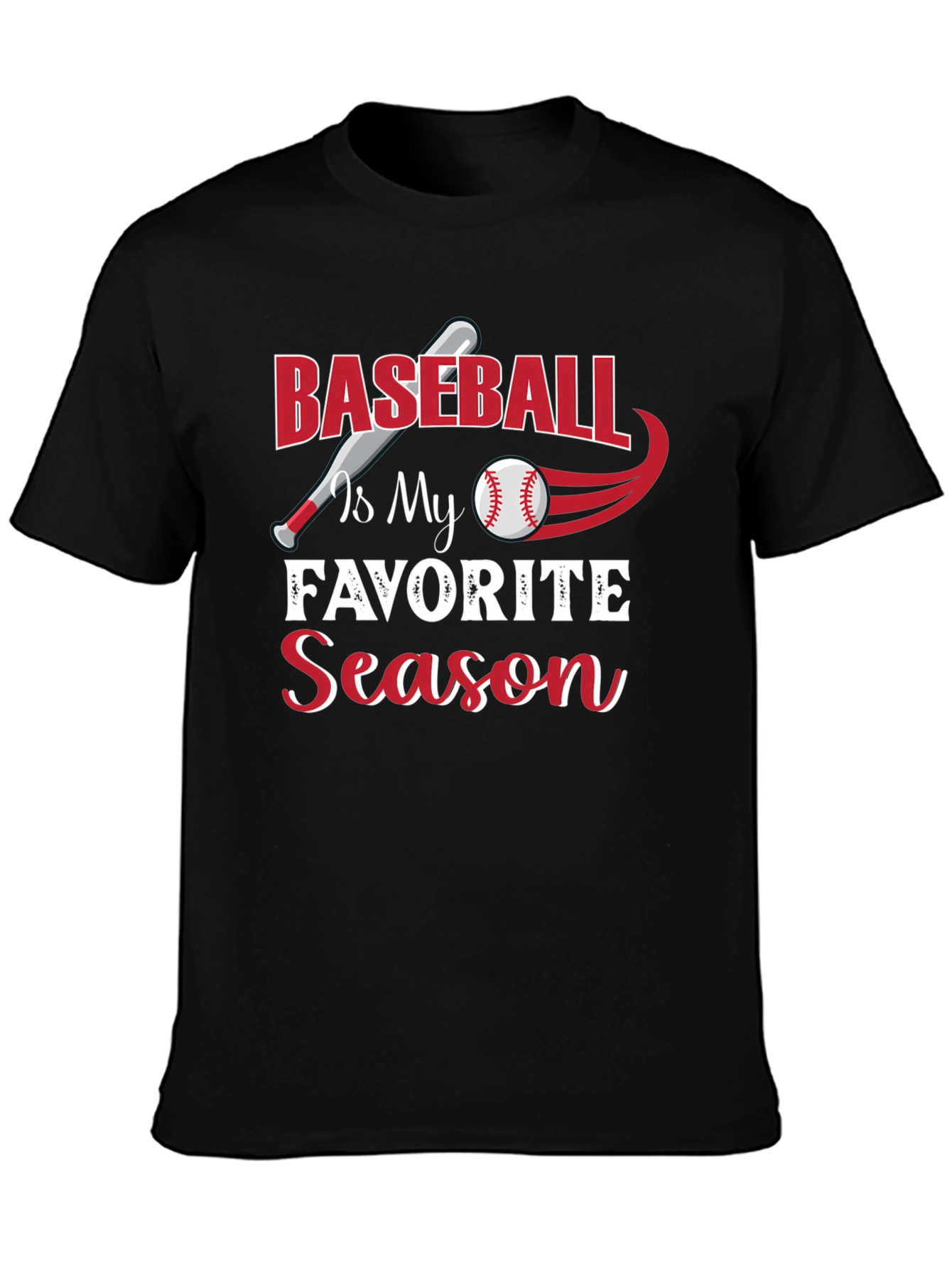 Baseball Is My Favorite Season T-Shirt