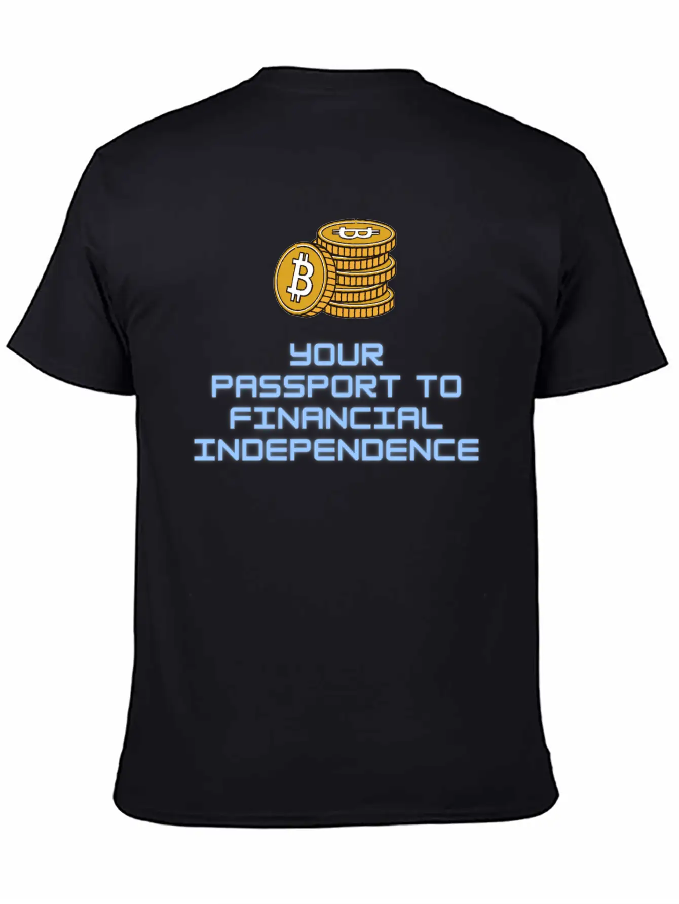 Your Passport To Financial Independence Unisex Casual T-Shirt – Clean Design For Daily Comfort