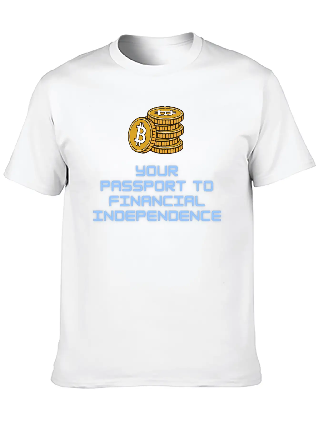 Your Passport To Financial Independence Unisex Casual T-Shirt – Clean Design For Daily Comfort