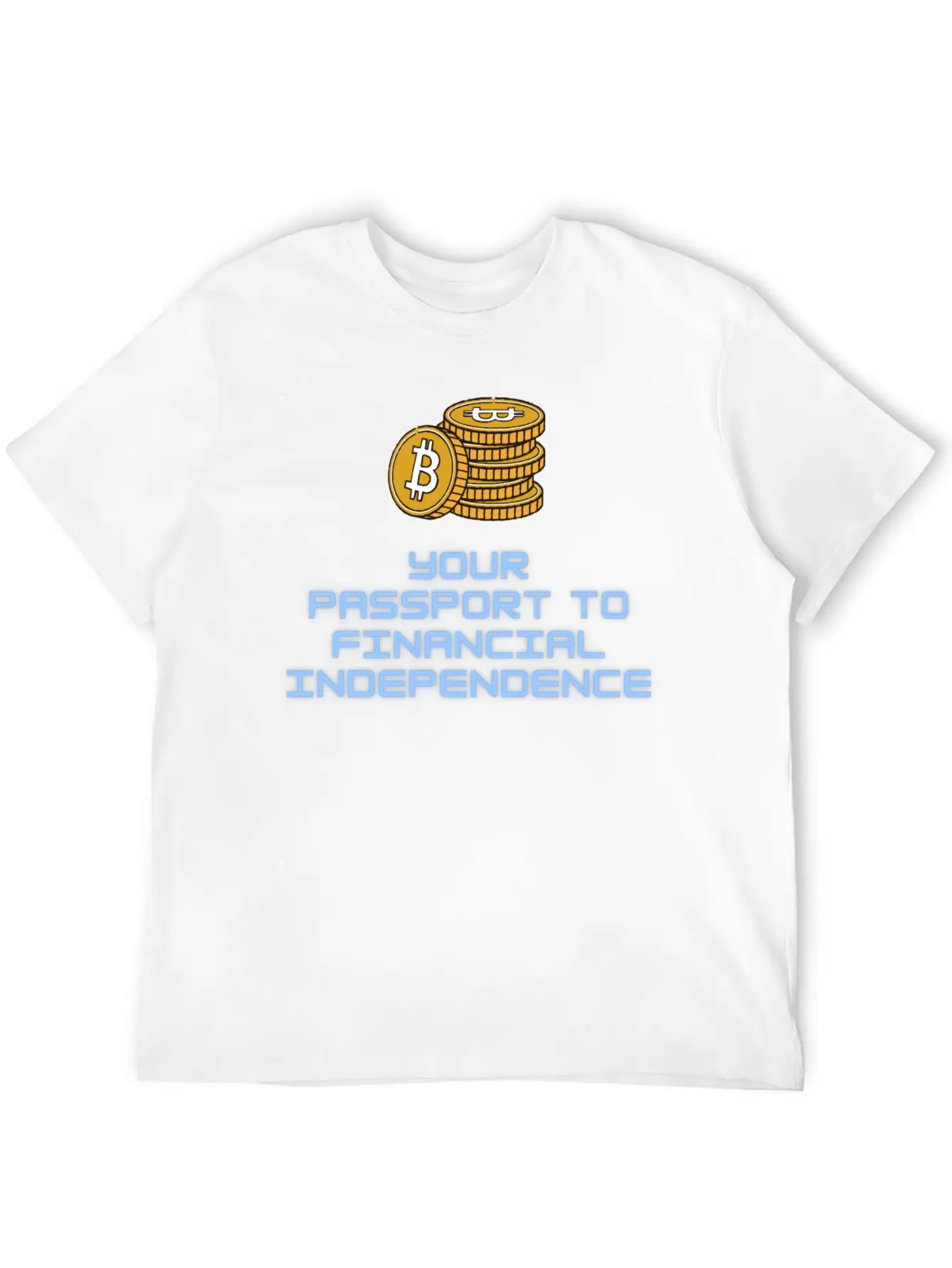 Your Passport To Financial Independence Unisex Casual T-Shirt – Clean Design For Daily Comfort