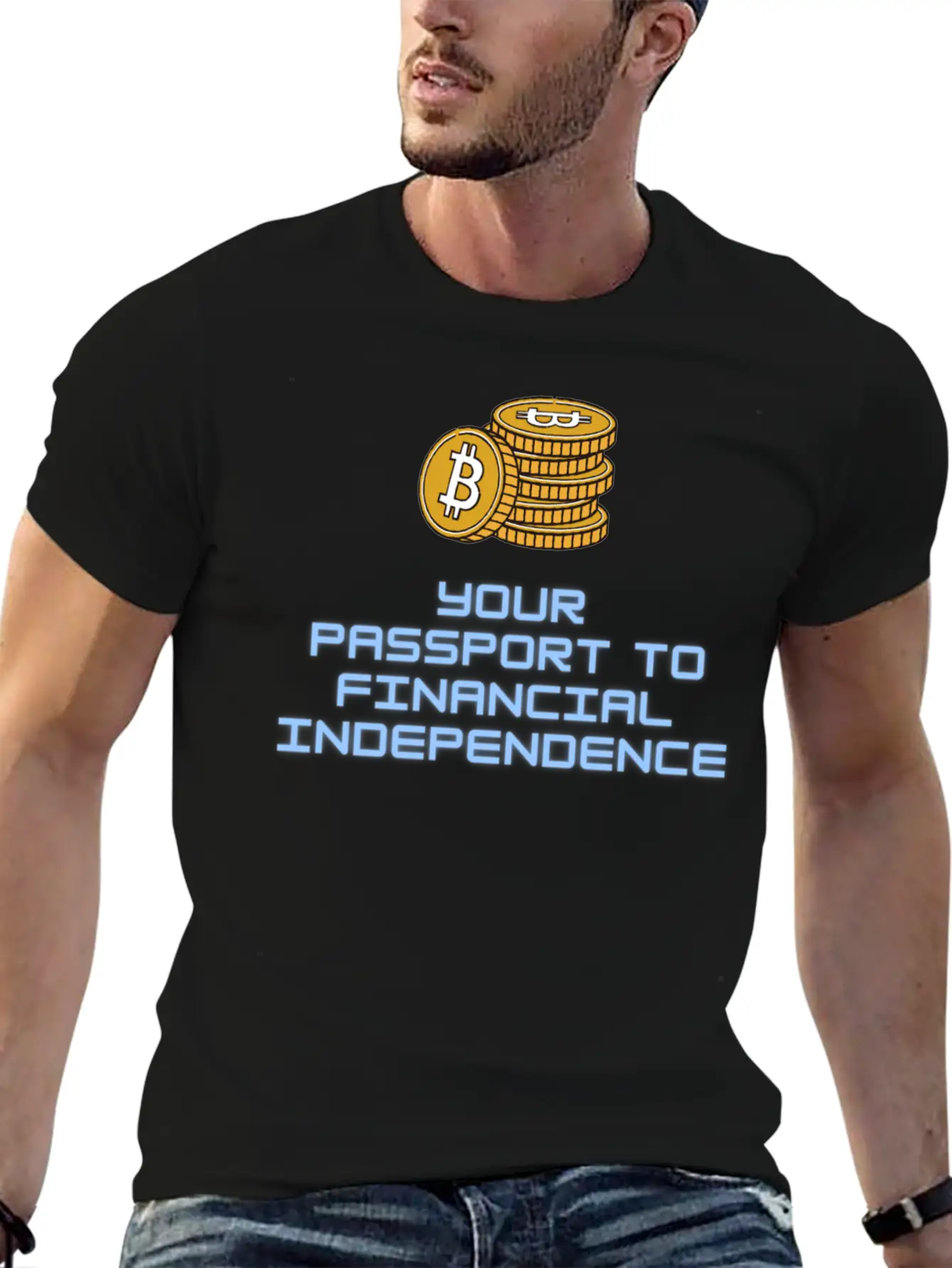 Your Passport To Financial Independence Unisex Casual T-Shirt – Clean Design For Daily Comfort