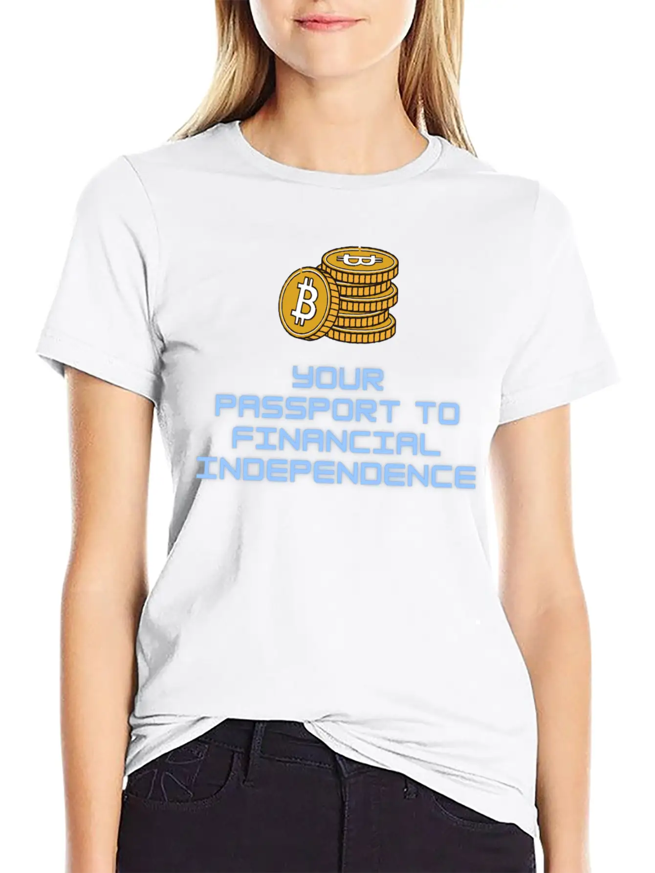 Your Passport To Financial Independence Unisex Casual T-Shirt – Clean Design For Daily Comfort