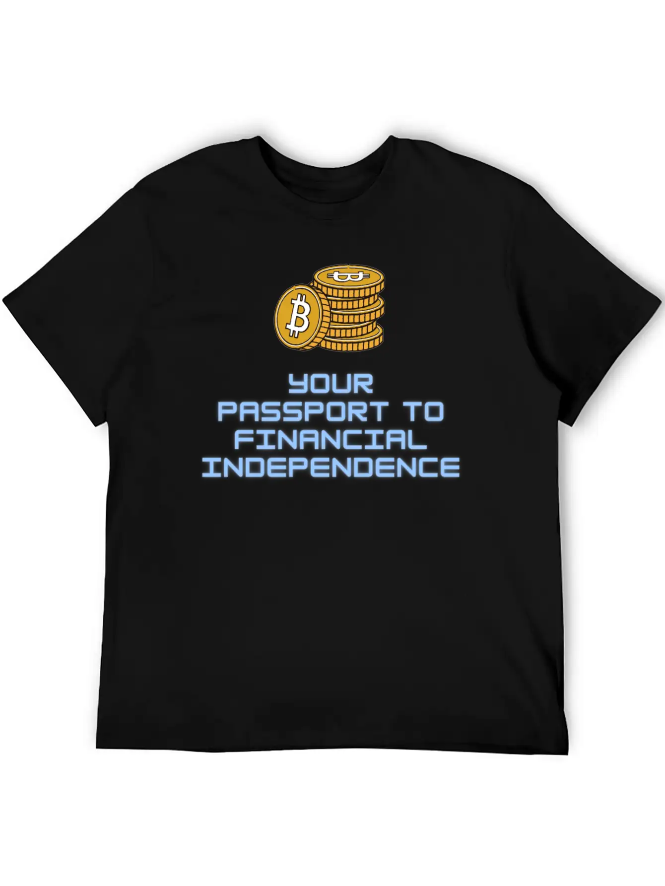 Your Passport To Financial Independence Unisex Casual T-Shirt – Clean Design For Daily Comfort