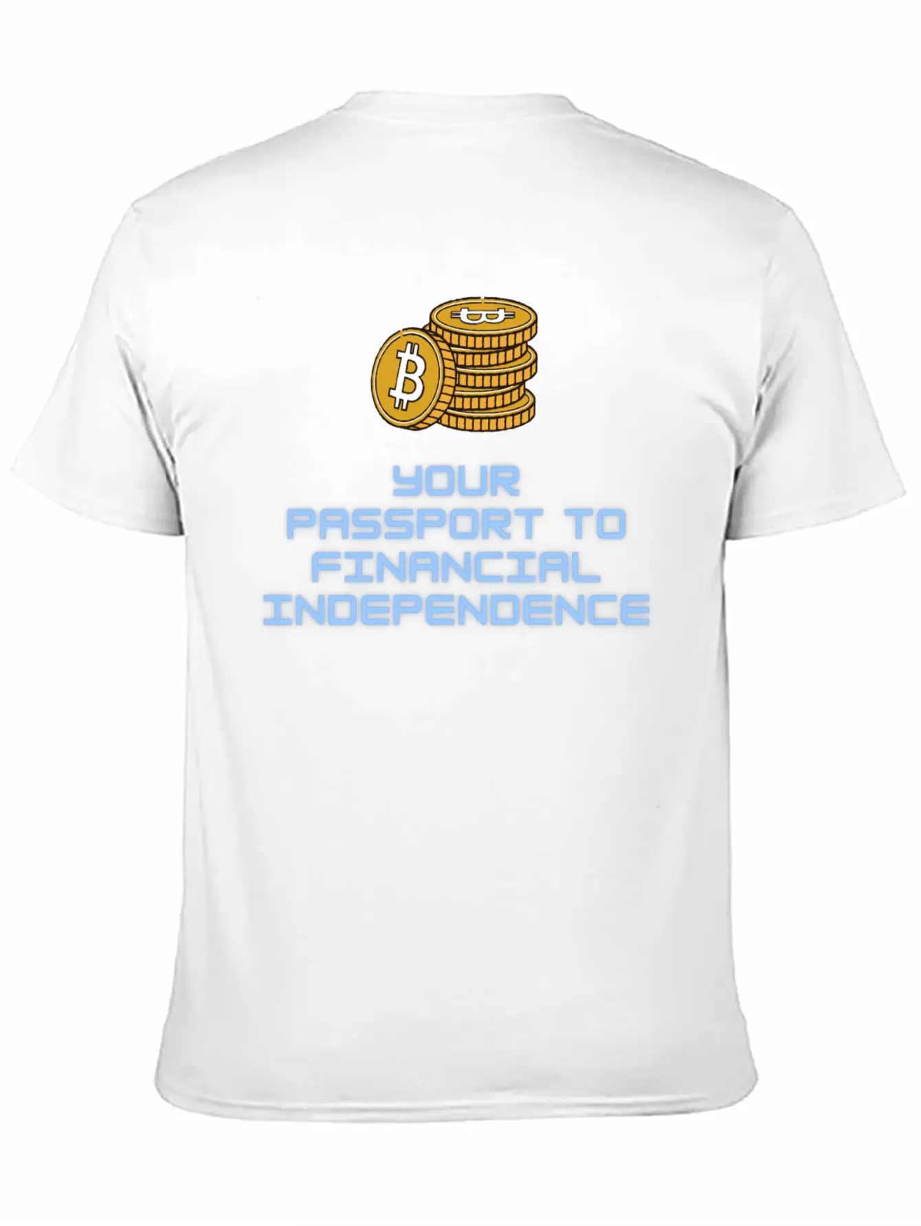 Your Passport To Financial Independence Unisex Casual T-Shirt – Clean Design For Daily Comfort