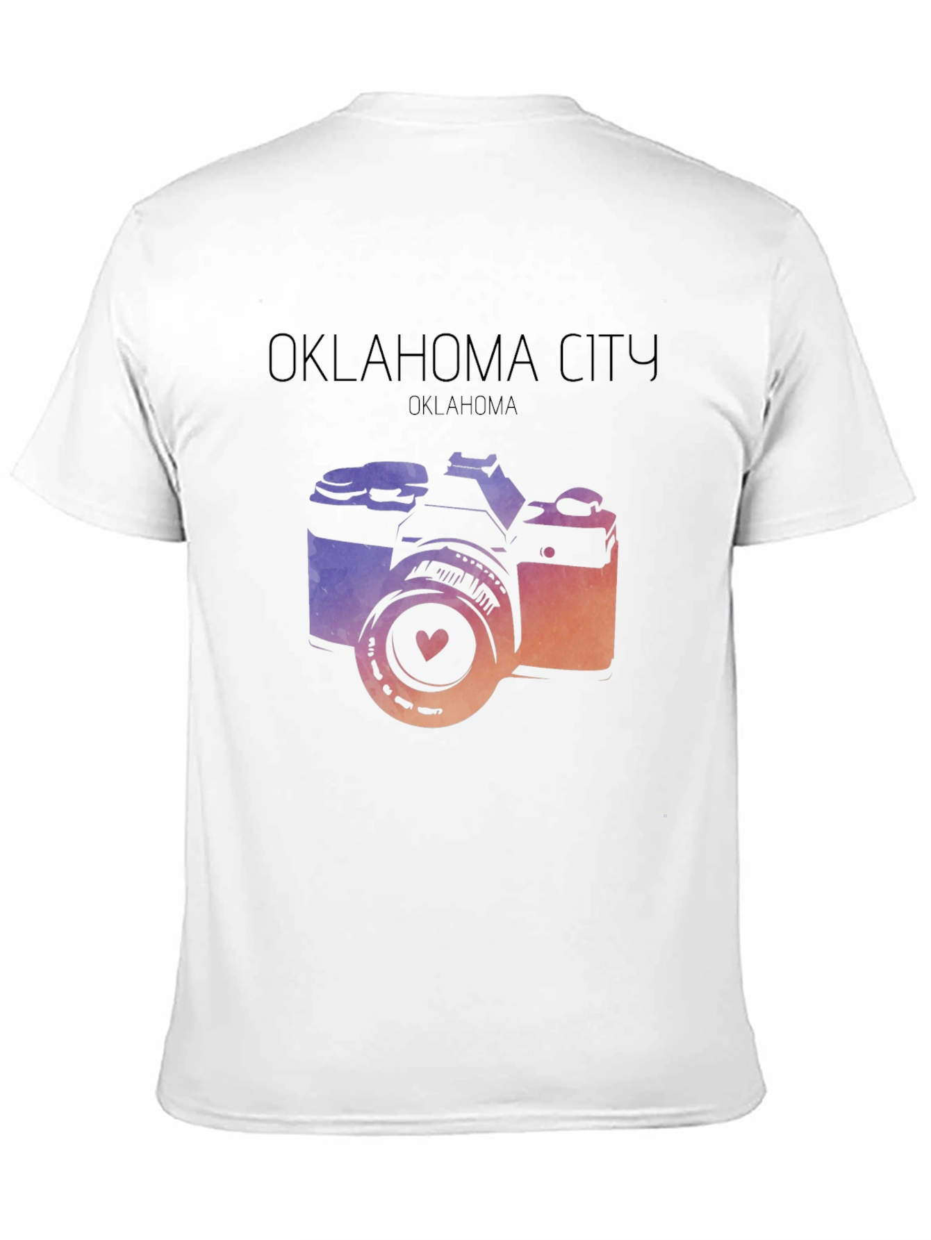 Oklahoma City Camera Graphic Tee