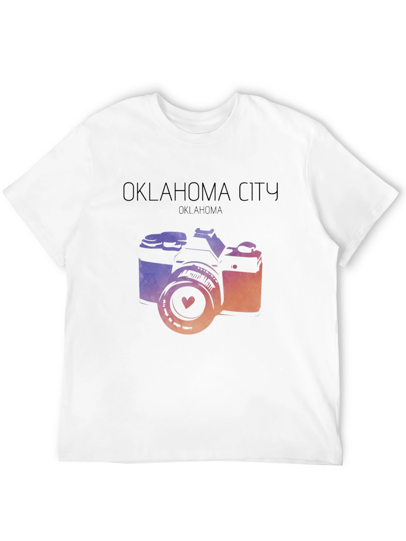 Oklahoma City Camera Graphic Tee