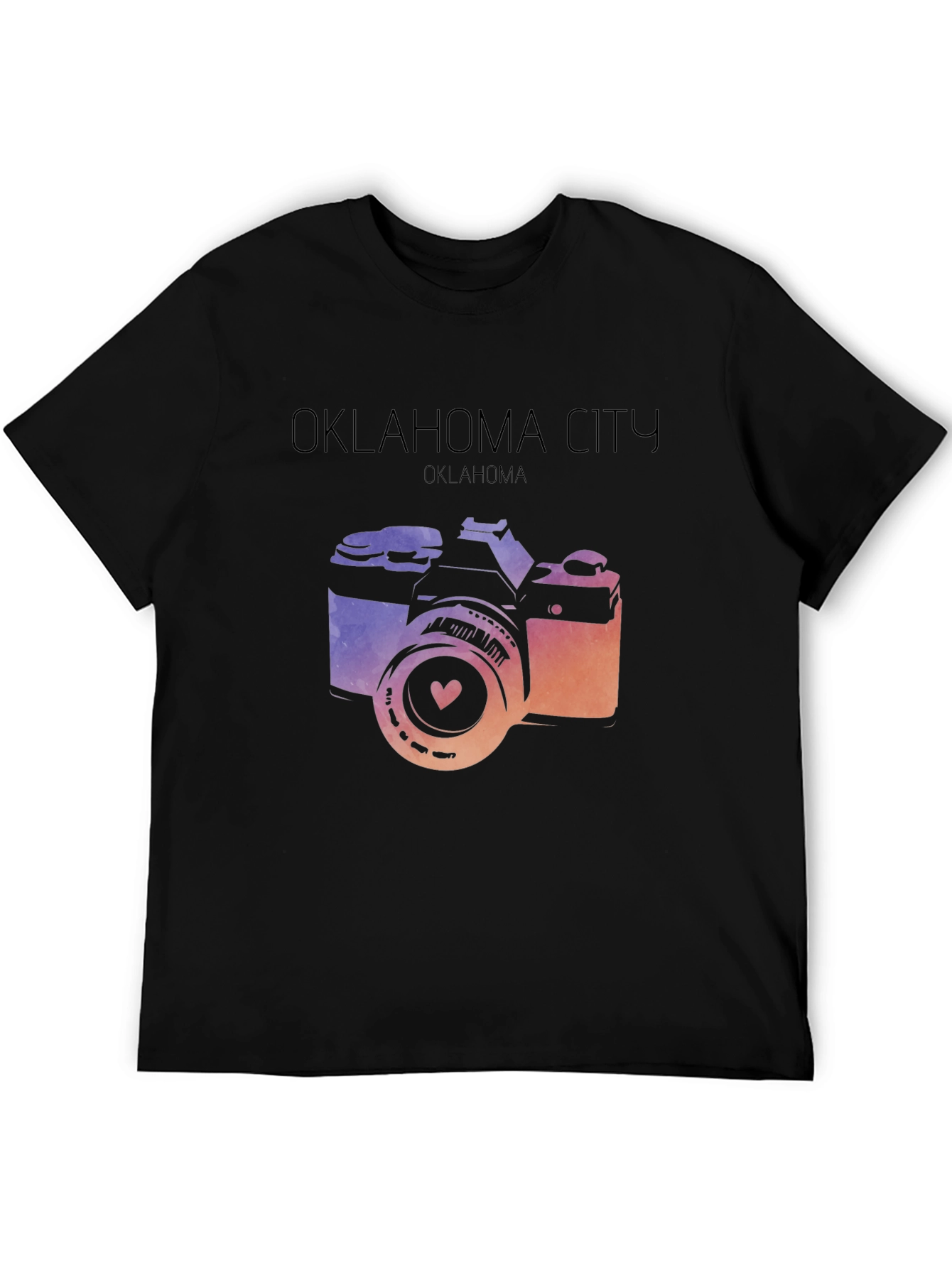 Oklahoma City Camera Graphic Tee