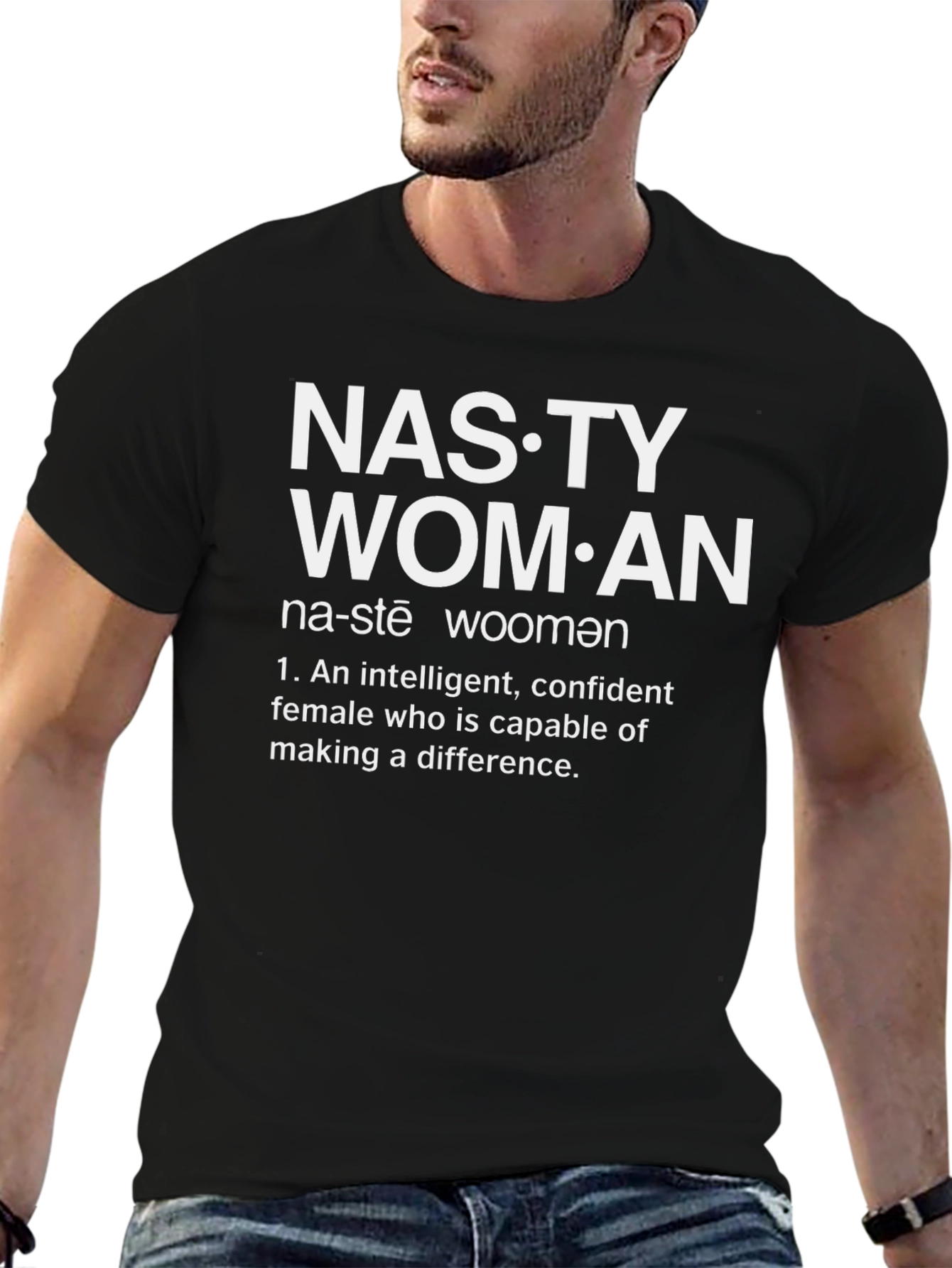 Nasty Woman Definition Graphic T-Shirt