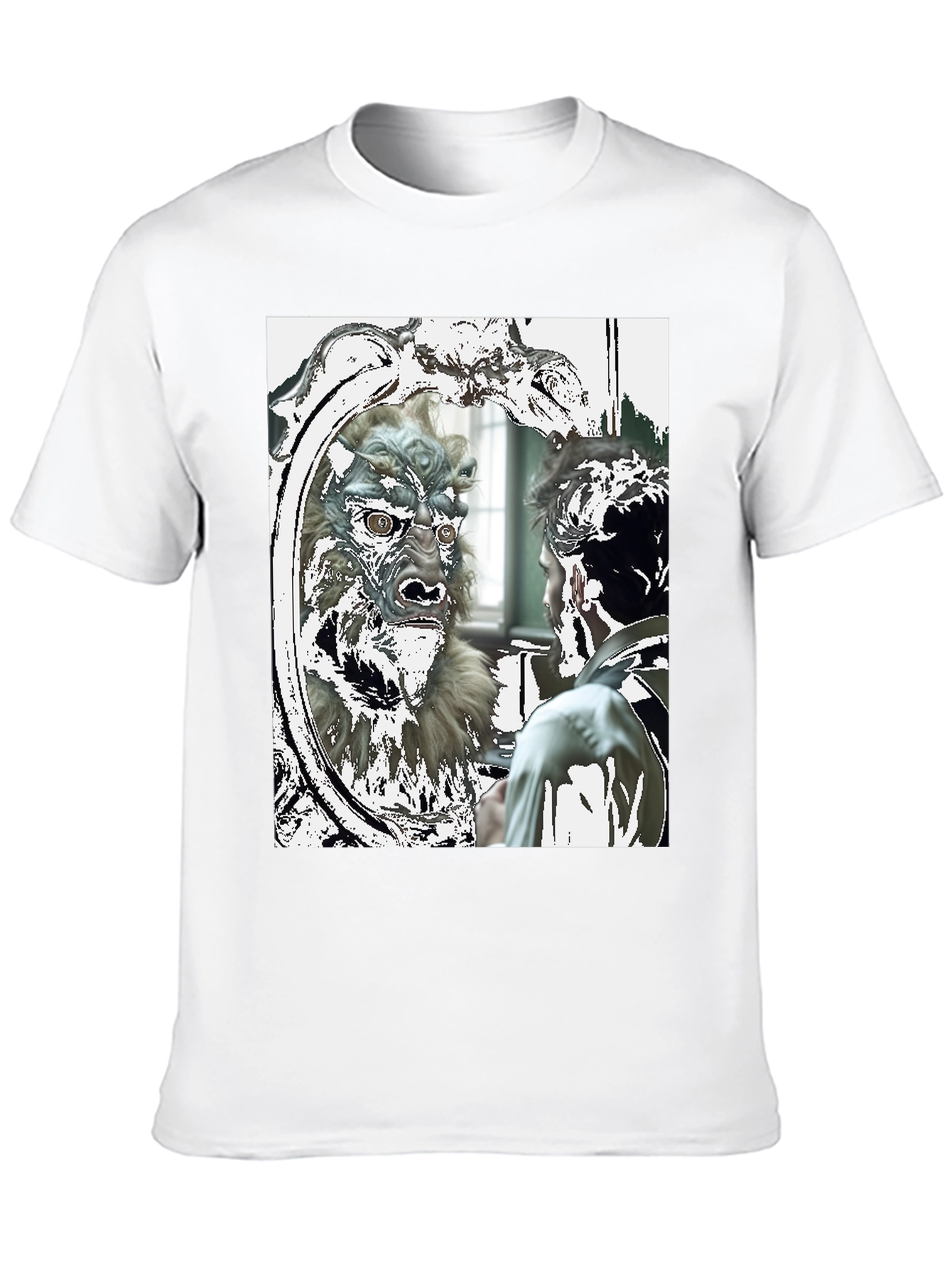 Monster Reflection Graphic Tee