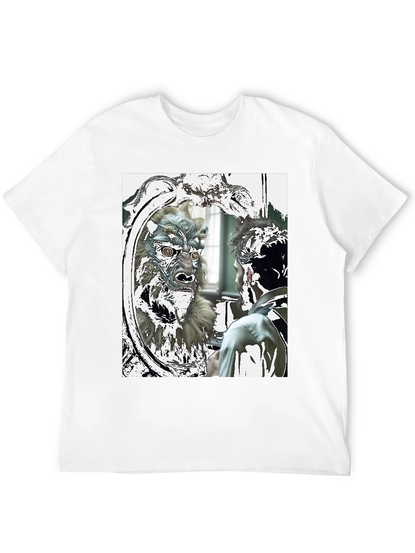 Monster Reflection Graphic Tee