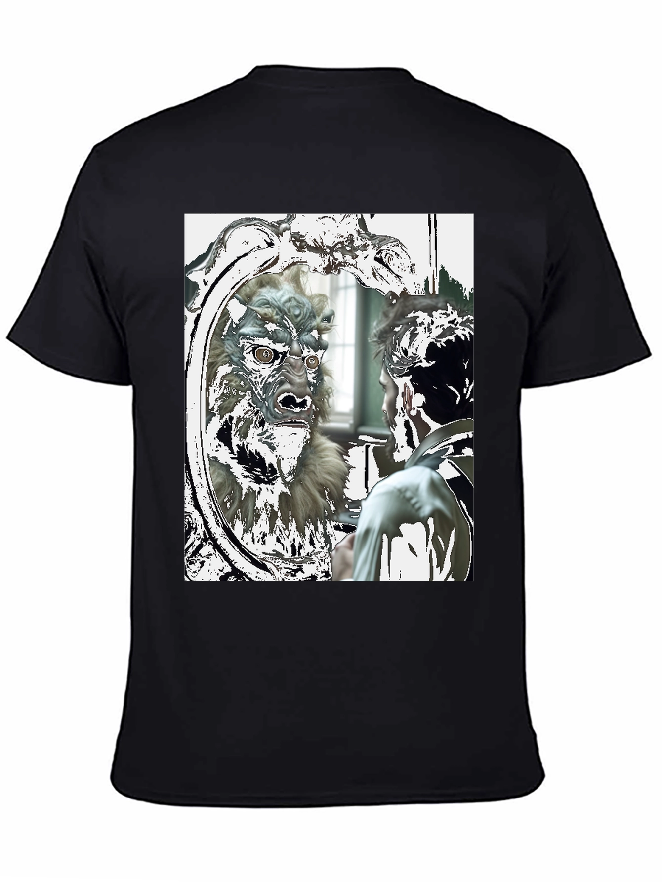 Monster Reflection Graphic Tee