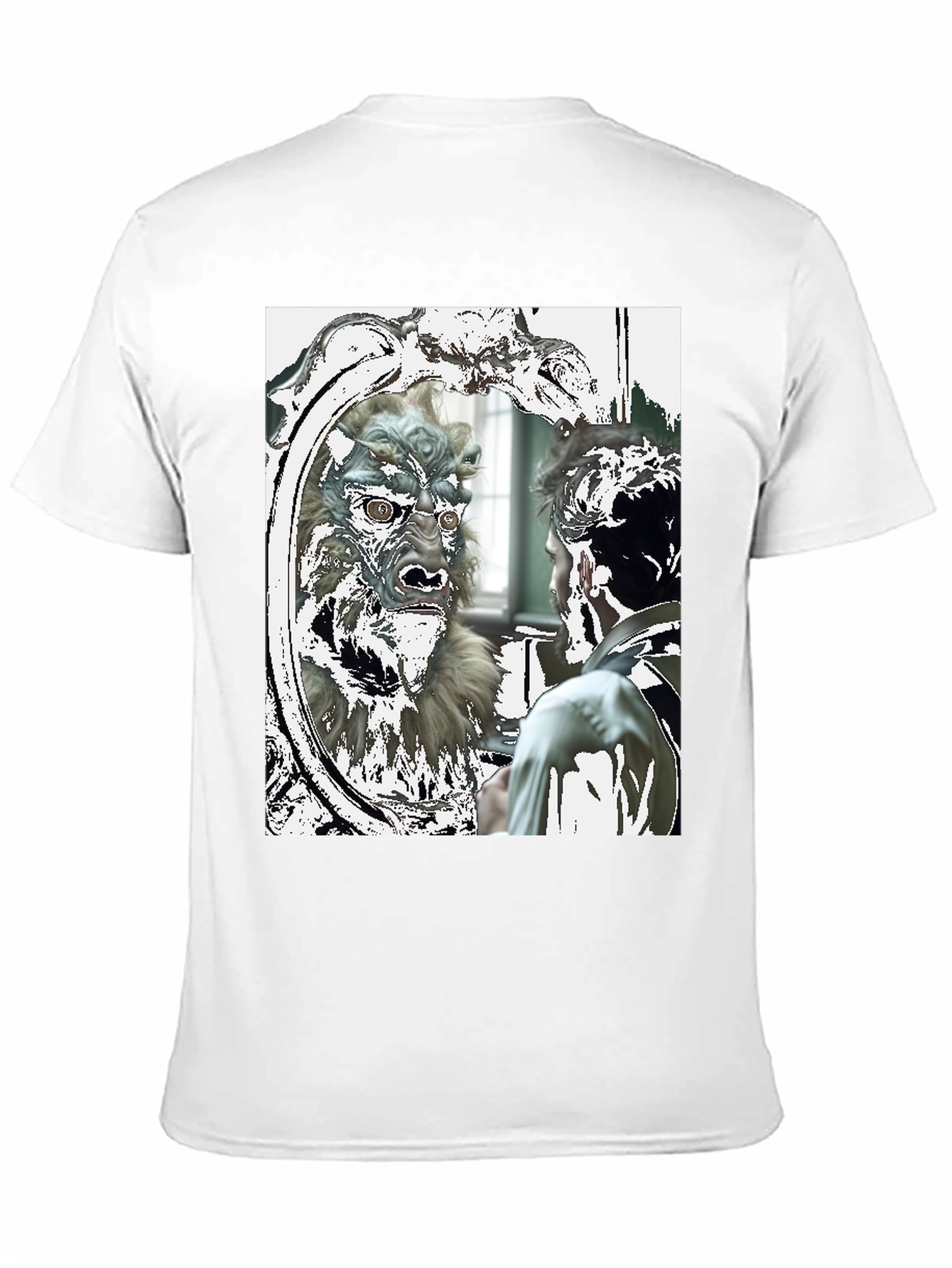 Monster Reflection Graphic Tee