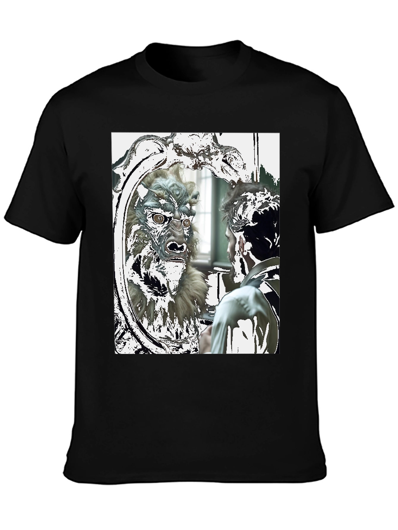 Monster Reflection Graphic Tee